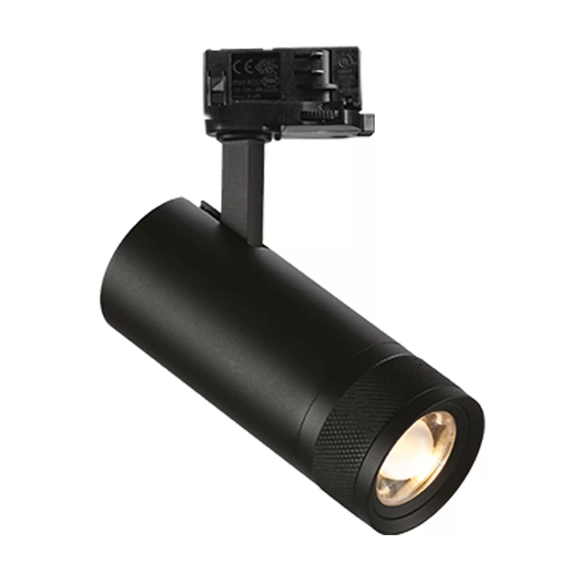 Dmora Sistemi Luce Binari<Sistema luce binario EOS 15W 3000K ON-OFF BK, 6 x 7 x h22 cm,