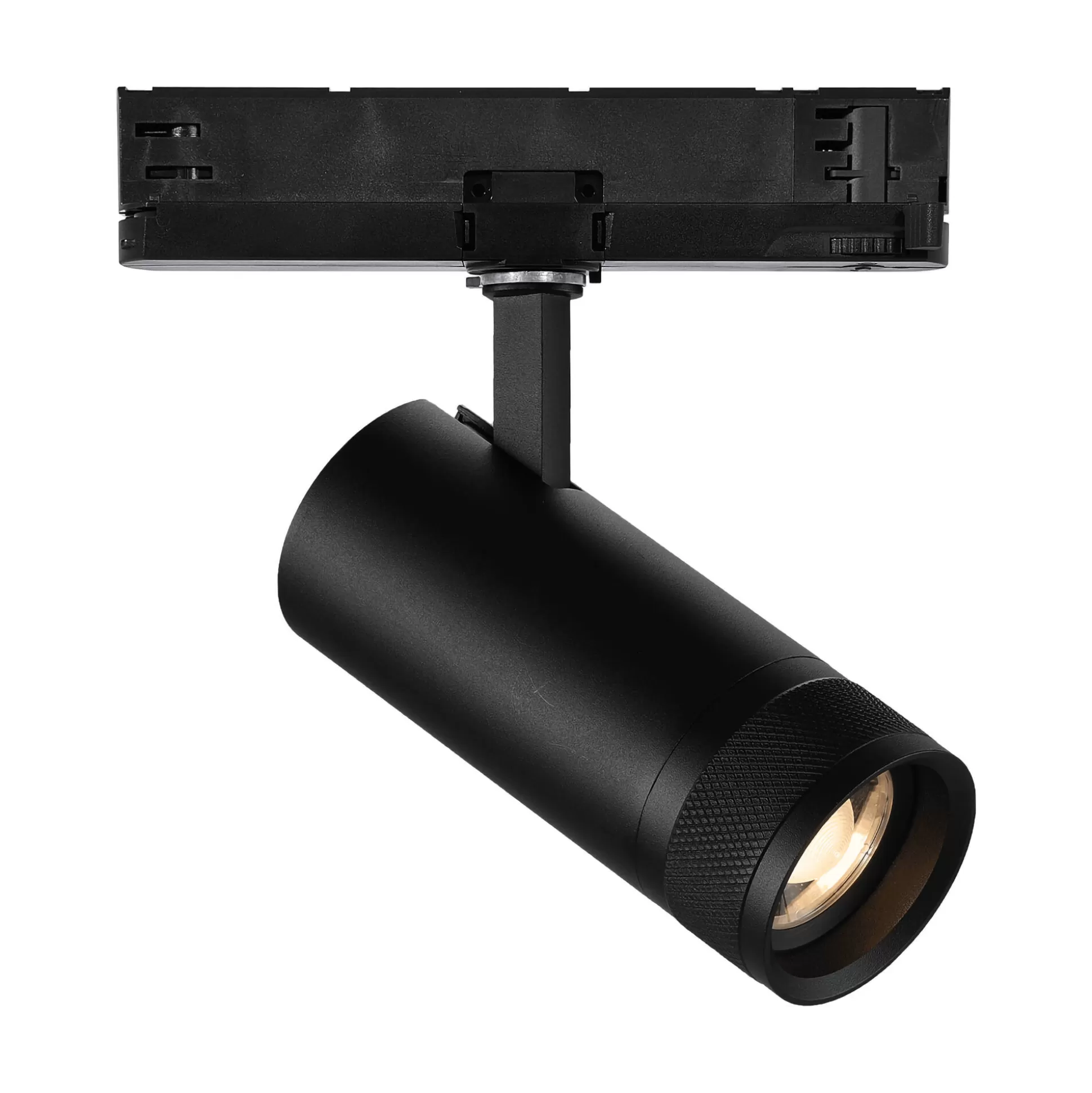 Dmora Sistemi Luce Binari<Sistema luce binario EOS 25W 3000K 1-10V BK, 27 x 7 x h23 cm,