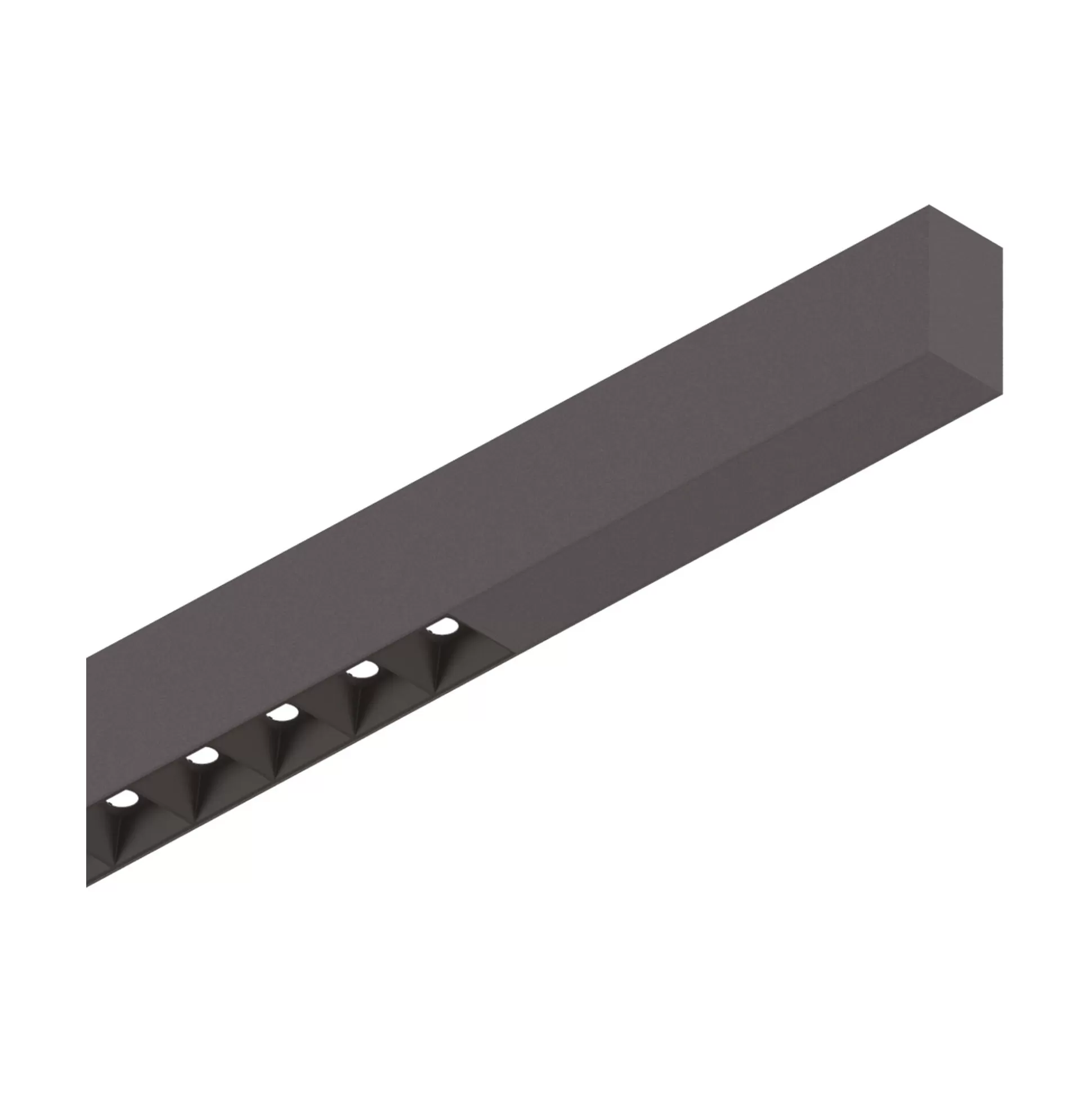 Dmora Sistemi Luce Binari<Sistema luce binario FLUO ACCENT 1800 4000K BK, 181 x 5 x h8 cm,
