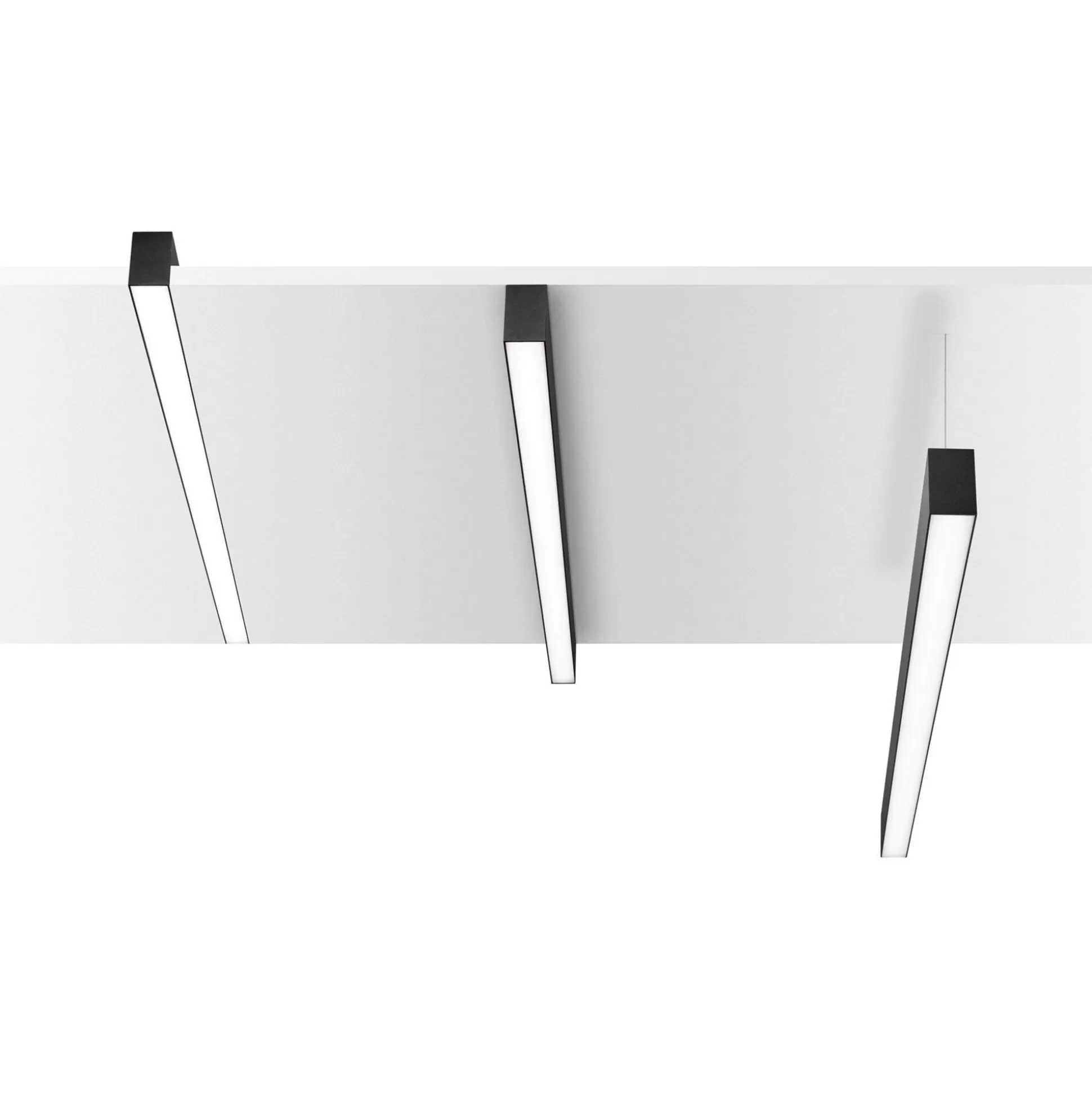 Dmora Sistemi Luce Binari<Sistema luce binario FLUO ACCENT 1200 3000K WH, 121 x 5 x h8 cm,