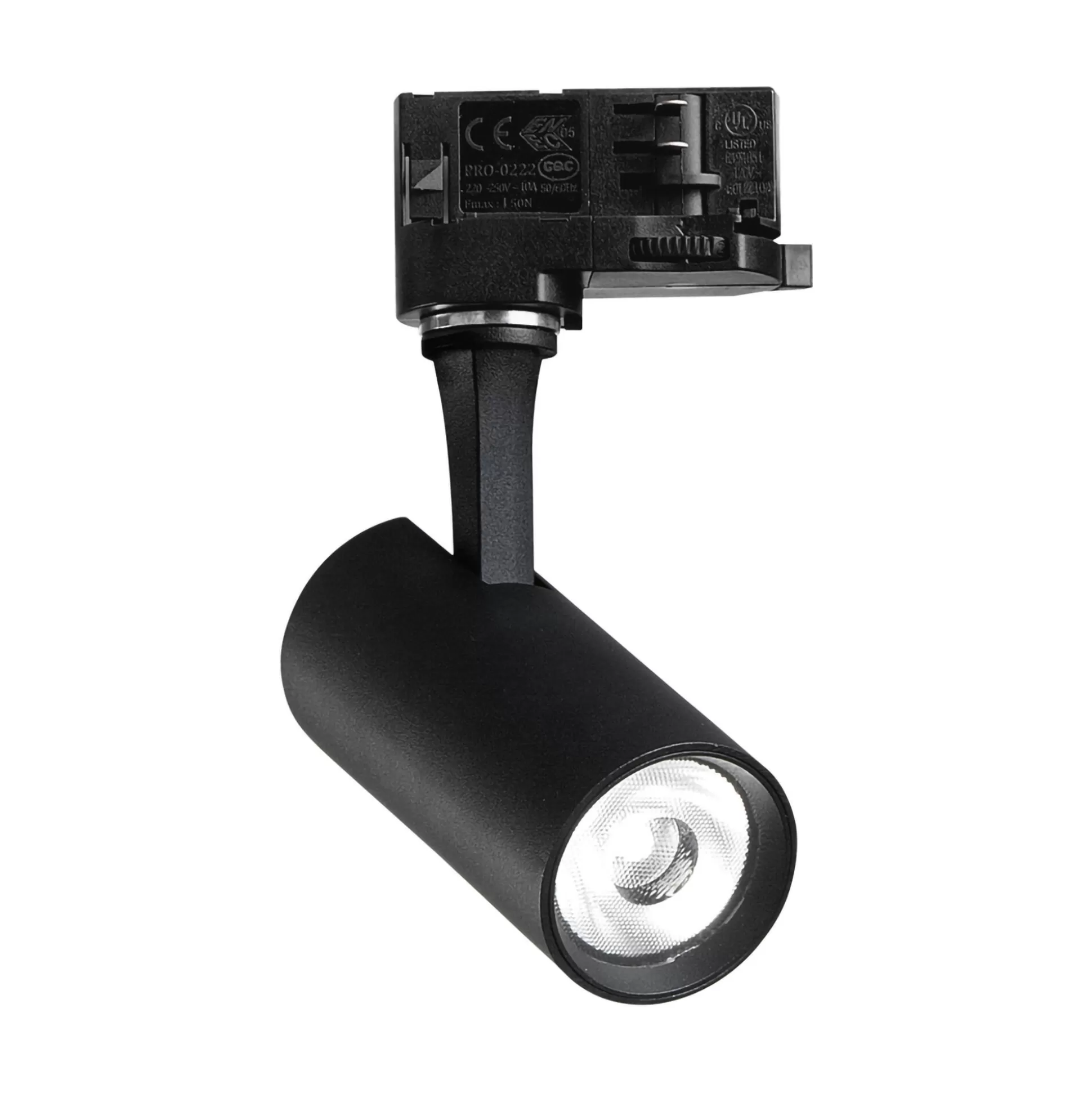 Dmora Sistemi Luce Binari<Sistema luce binario FOX 08W CRI90 3000K ON-OFF BK, 8 x 5 x h17 cm,