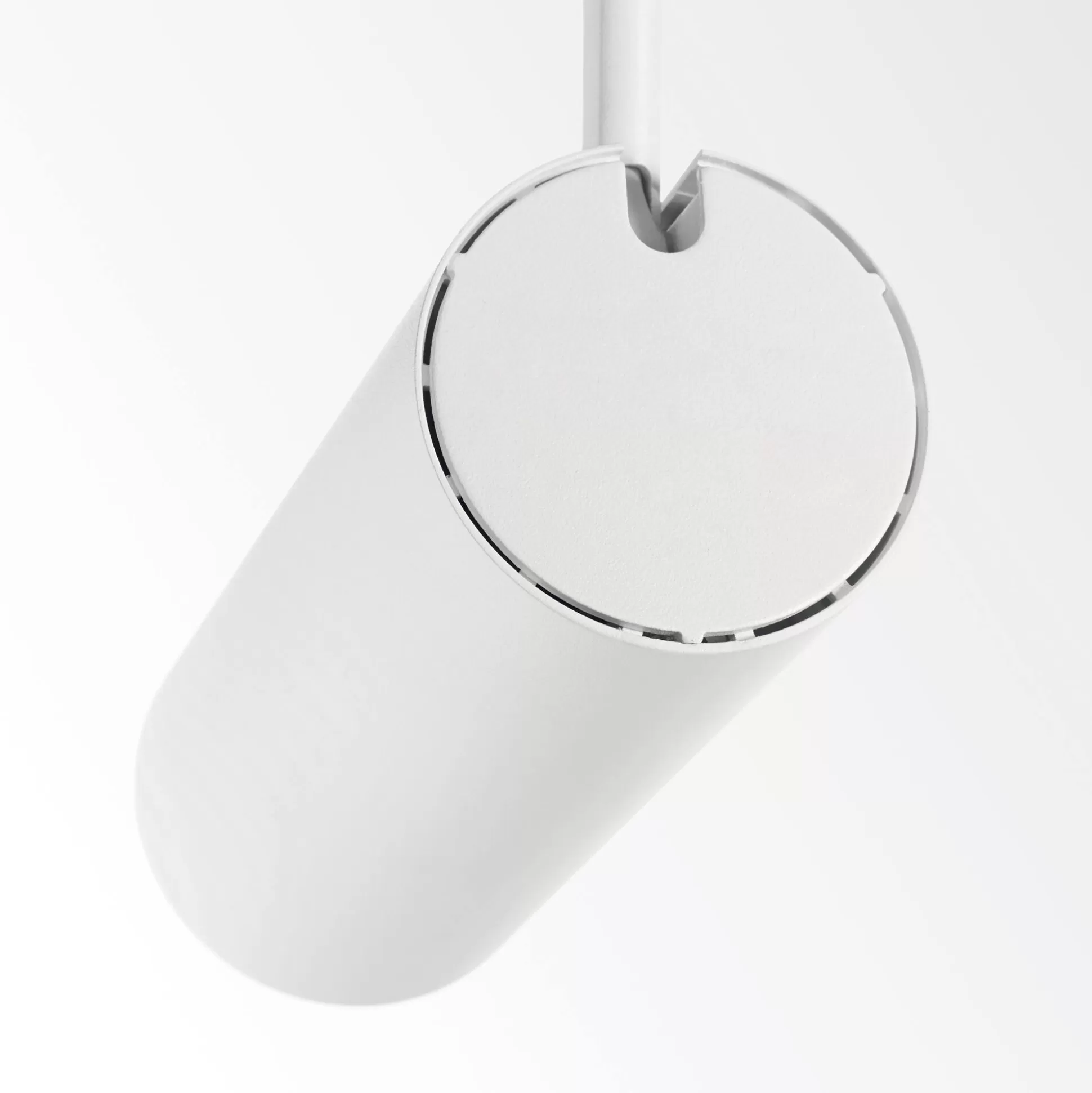 Dmora Sistemi Luce Binari<Sistema luce binario SMILE 15W CRI80 24° 3000K WH, 7 x 9 x h28 cm,
