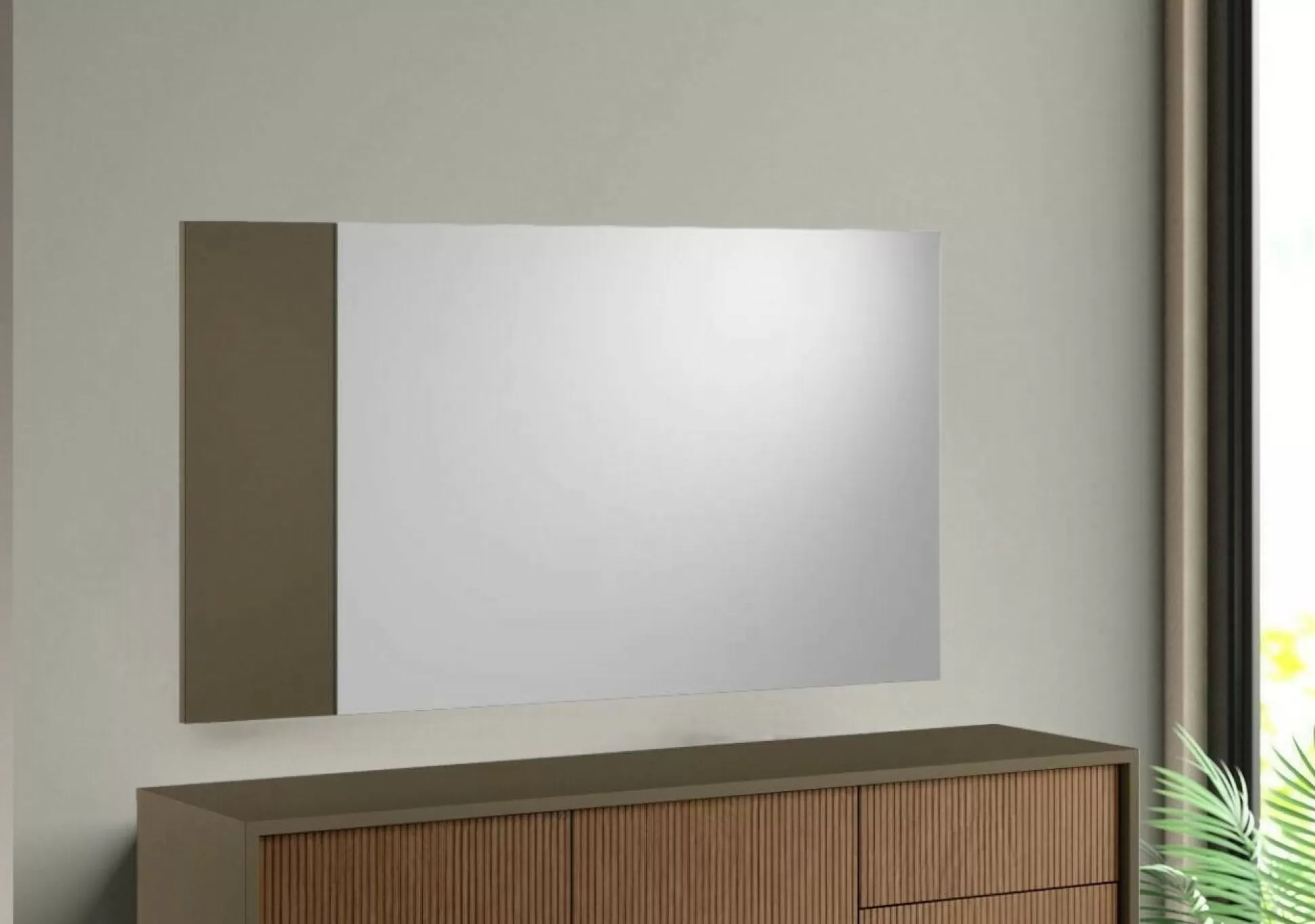 Dmora Specchi<Specchio Atri, 110x3h60 cm, e Marrone