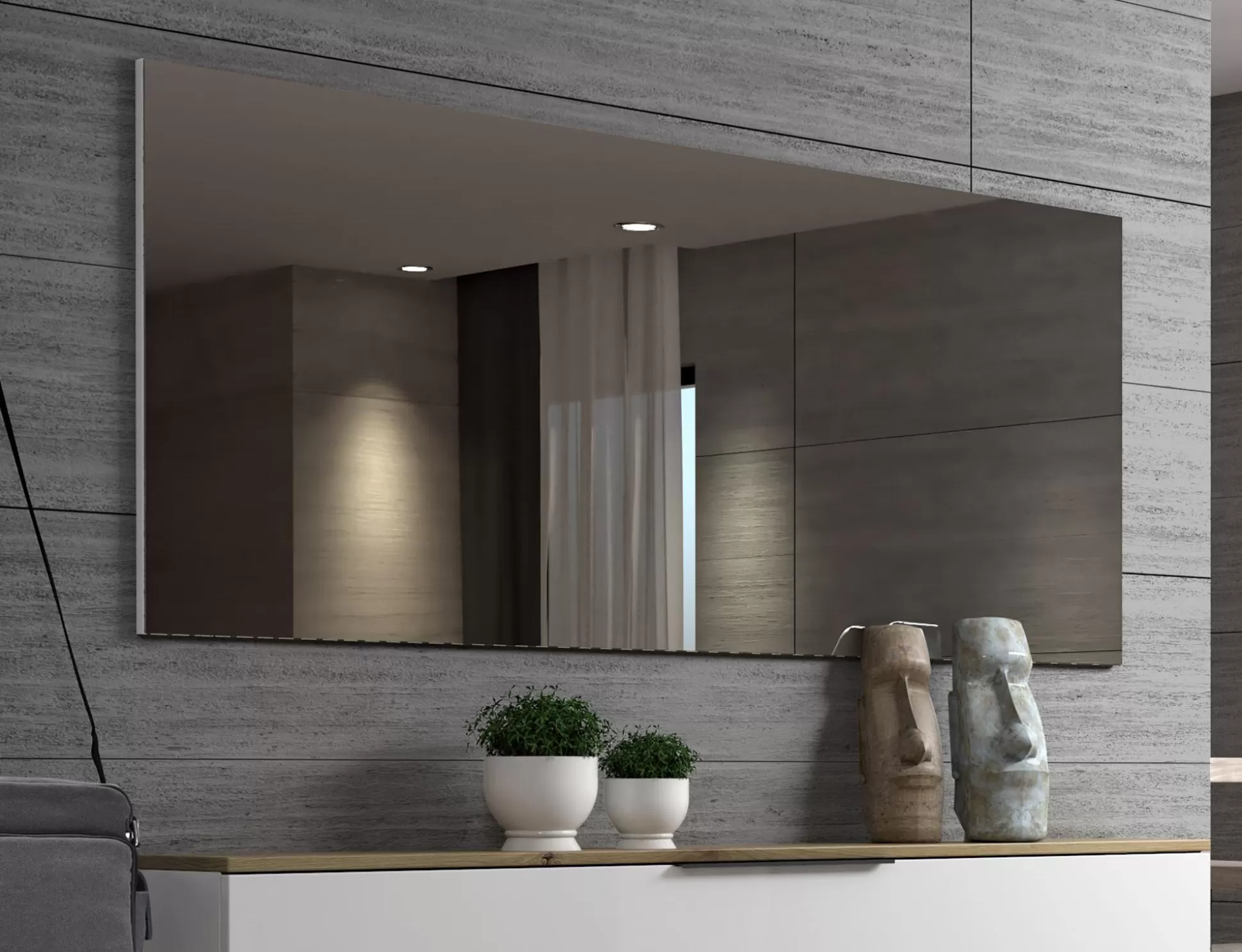 Dmora Specchi<Specchio Ayana, 160x2h65 cm,