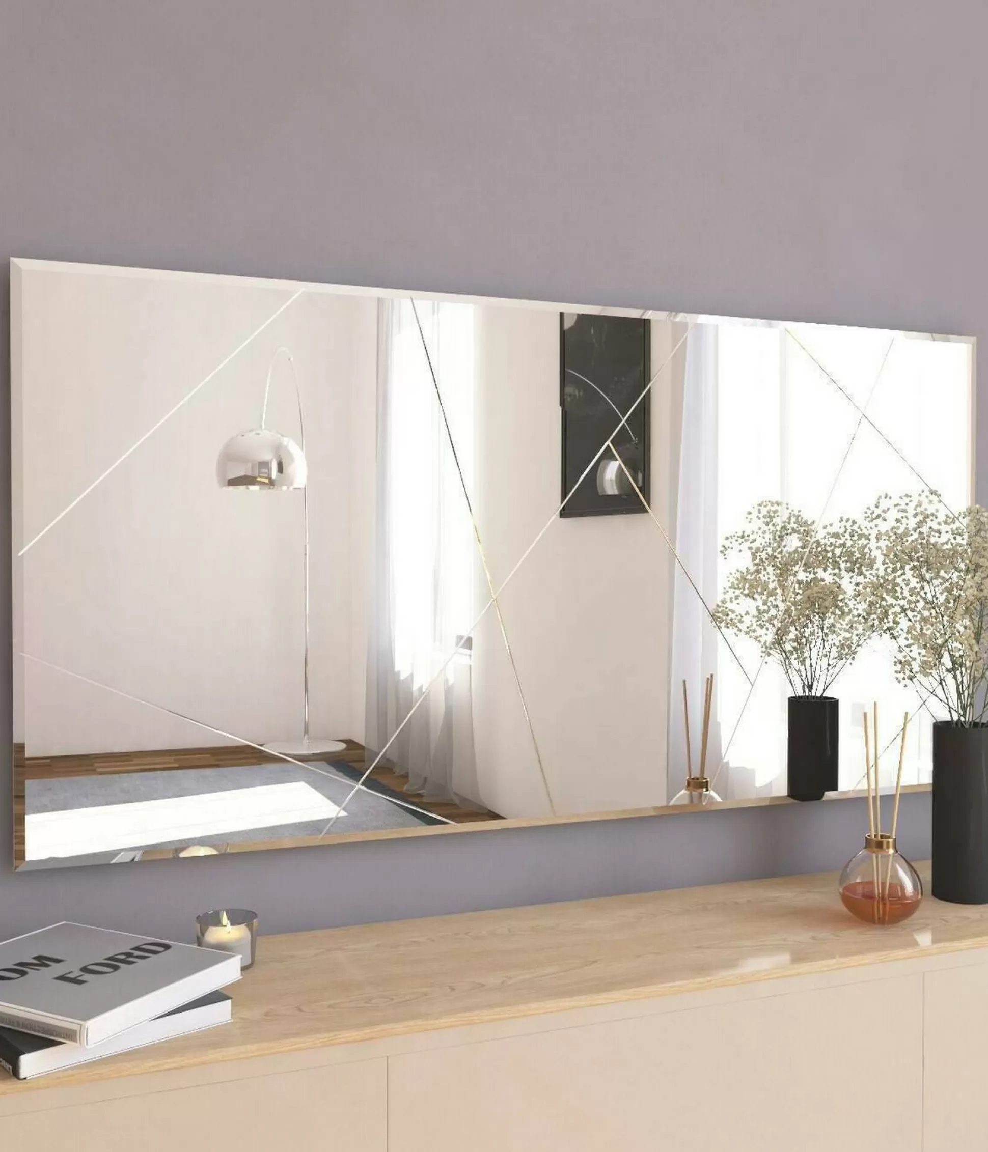 Dmora Specchi<Specchio Corallo, 60x2h120 cm,