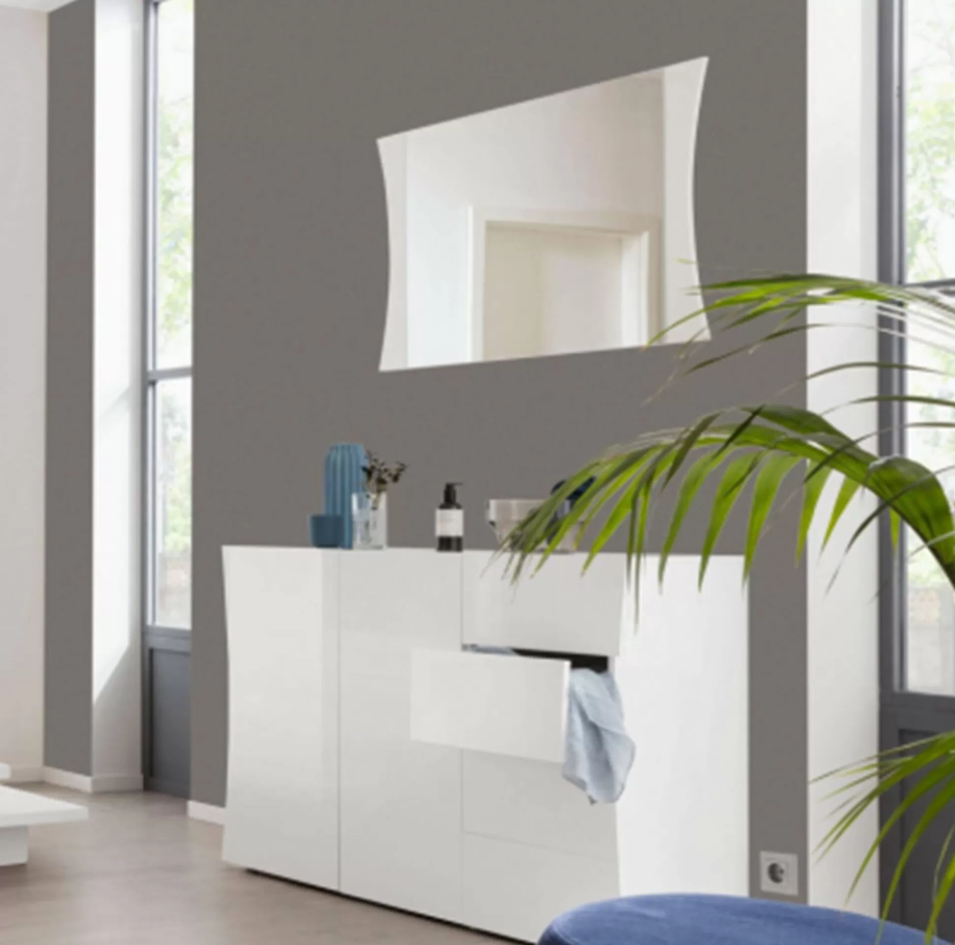 Dmora Specchi<Specchio Ddoi, cm 71x2h60,