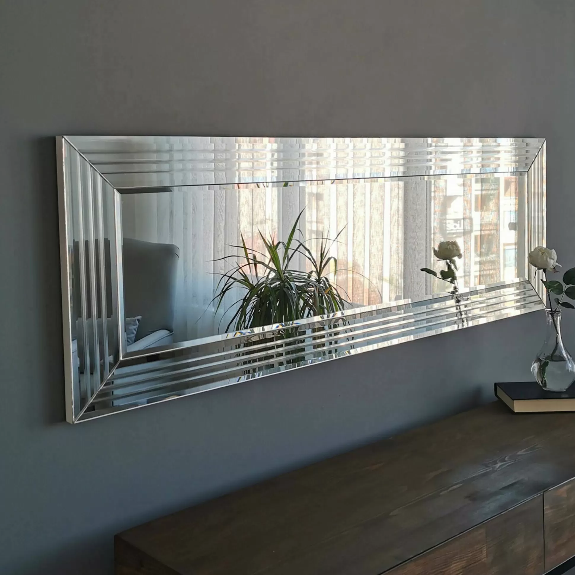 Dmora Specchi<Specchio Dmazzantin, 120x2 h40 cm,