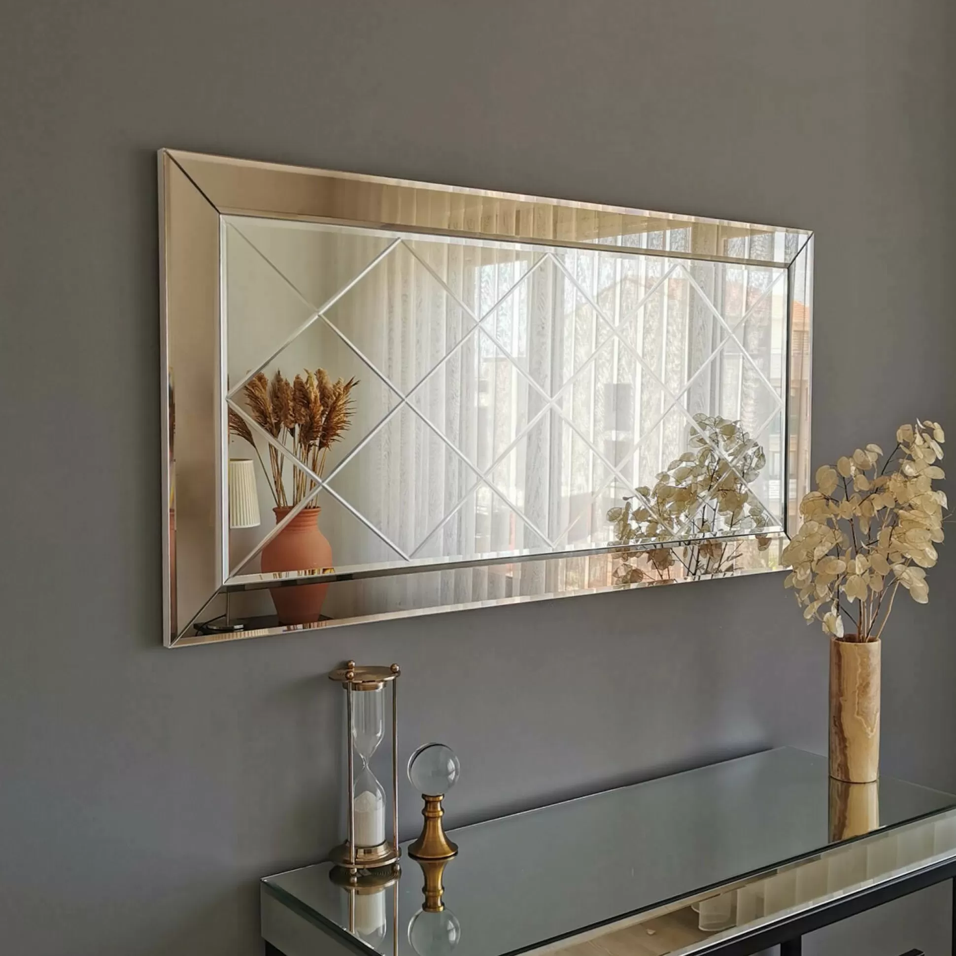 Dmora Specchi<Specchio Dmazzocch, 130x2 h62 cm,
