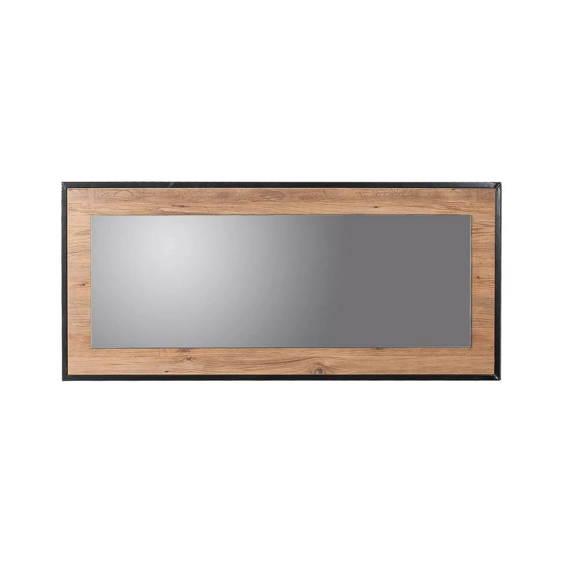 Dmora Specchi<Specchio Dpiraccin, 110x2 h60 cm, Quercia e Nero