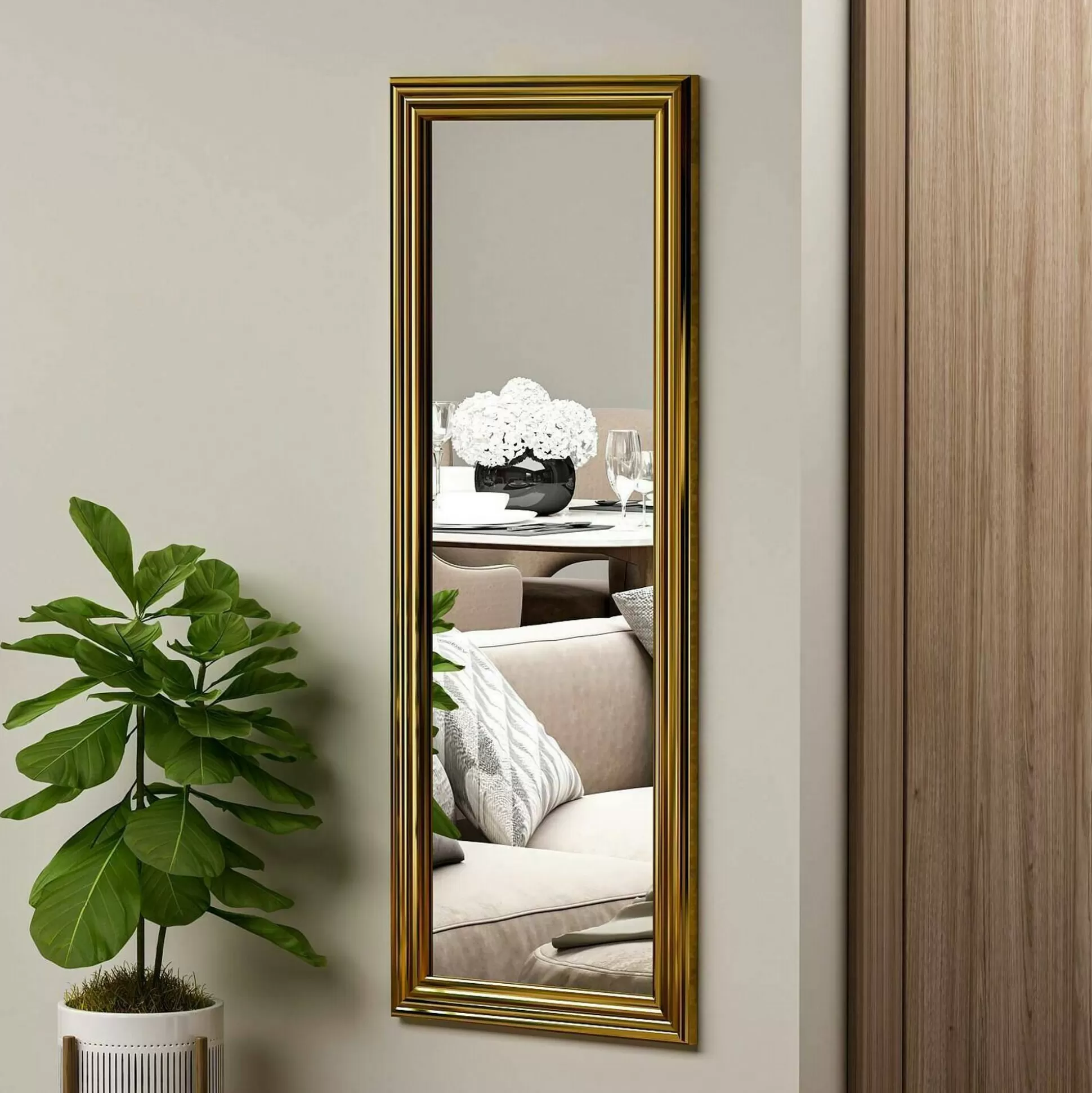 Dmora Specchi<Specchio Lina, 40x3h105 cm,