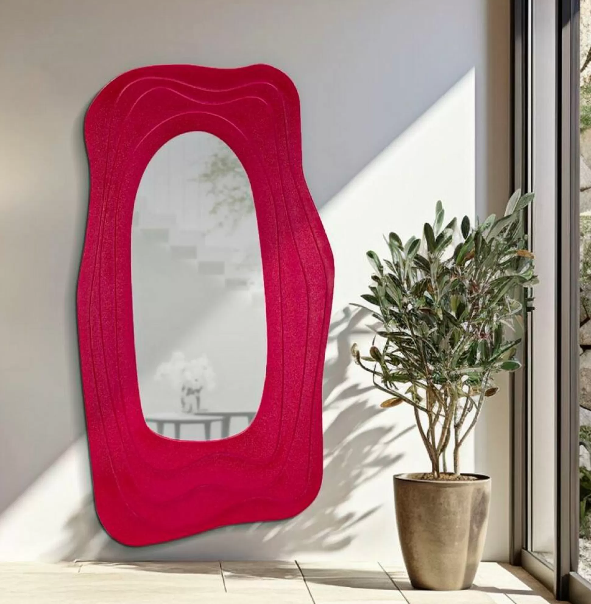 Dmora Specchi<Specchio Pregola, 90x4 h165 cm,