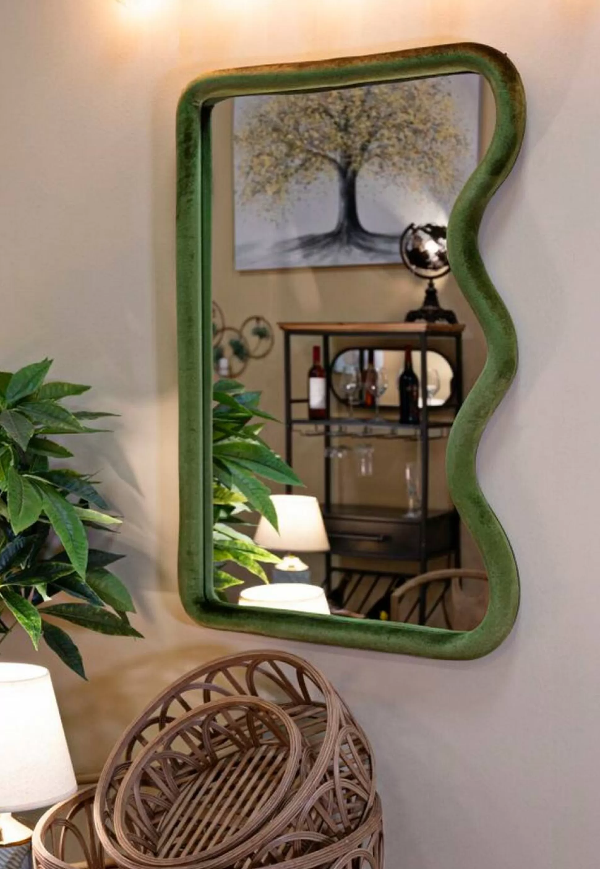 Dmora Specchi<Specchio Russolo, 60x4 h90 cm,