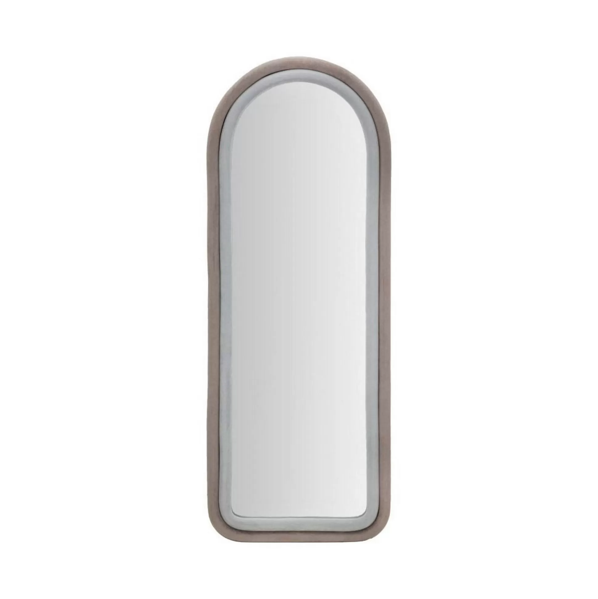 Dmora Specchi<Specchio Segal, 60x4 h160 cm, Tortora e Grigio