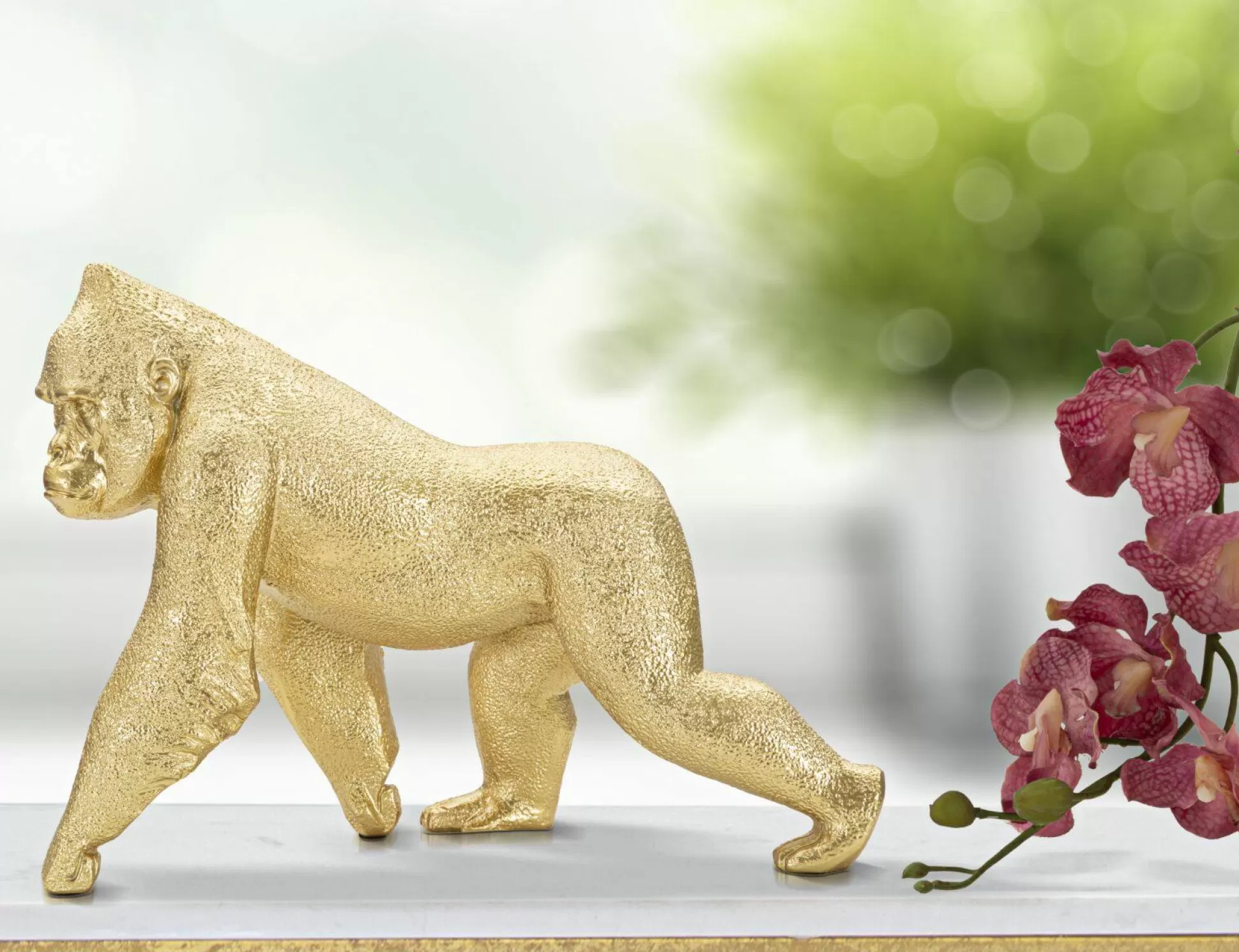 Dmora Oggettistica<Statua Guazzo, 30x12 h22 cm,