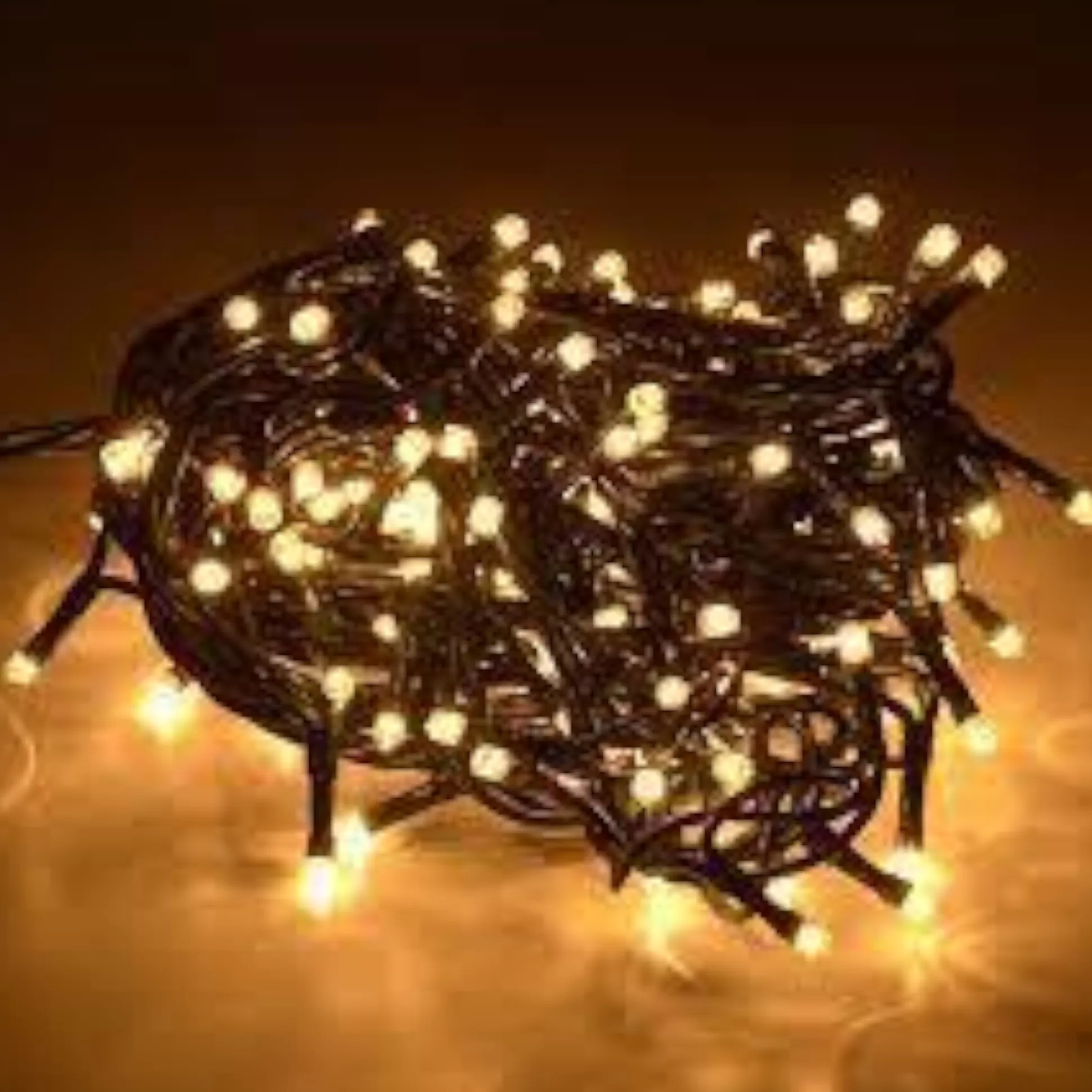 Dmora Decorazioni<Stringa luci 180 LED, 8,95 m, luci bianche fredde