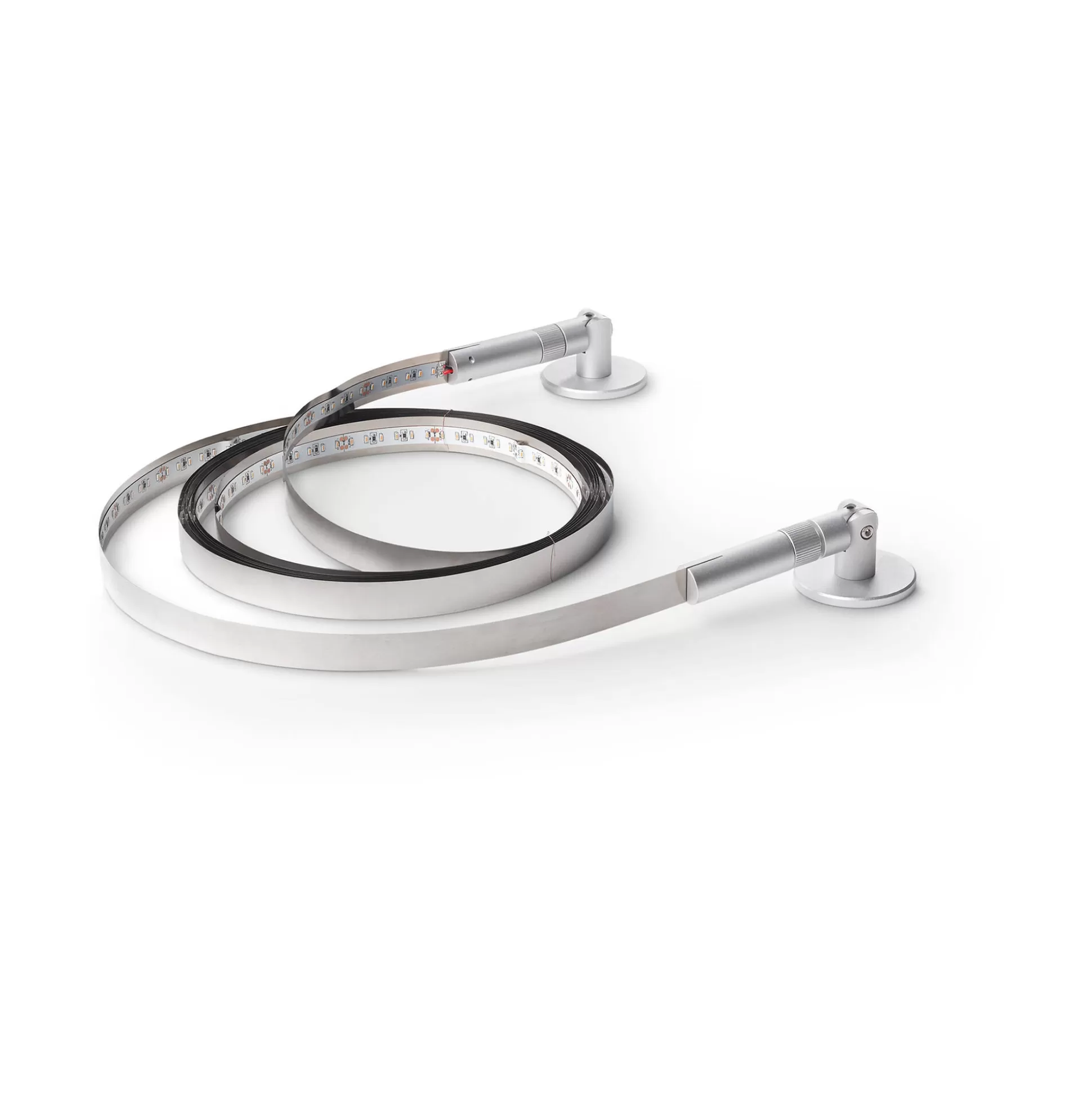 Dmora Striscie Led<Striscia Led TESI 05 MT ACCIAIO, 530 x 6 x h6 cm,
