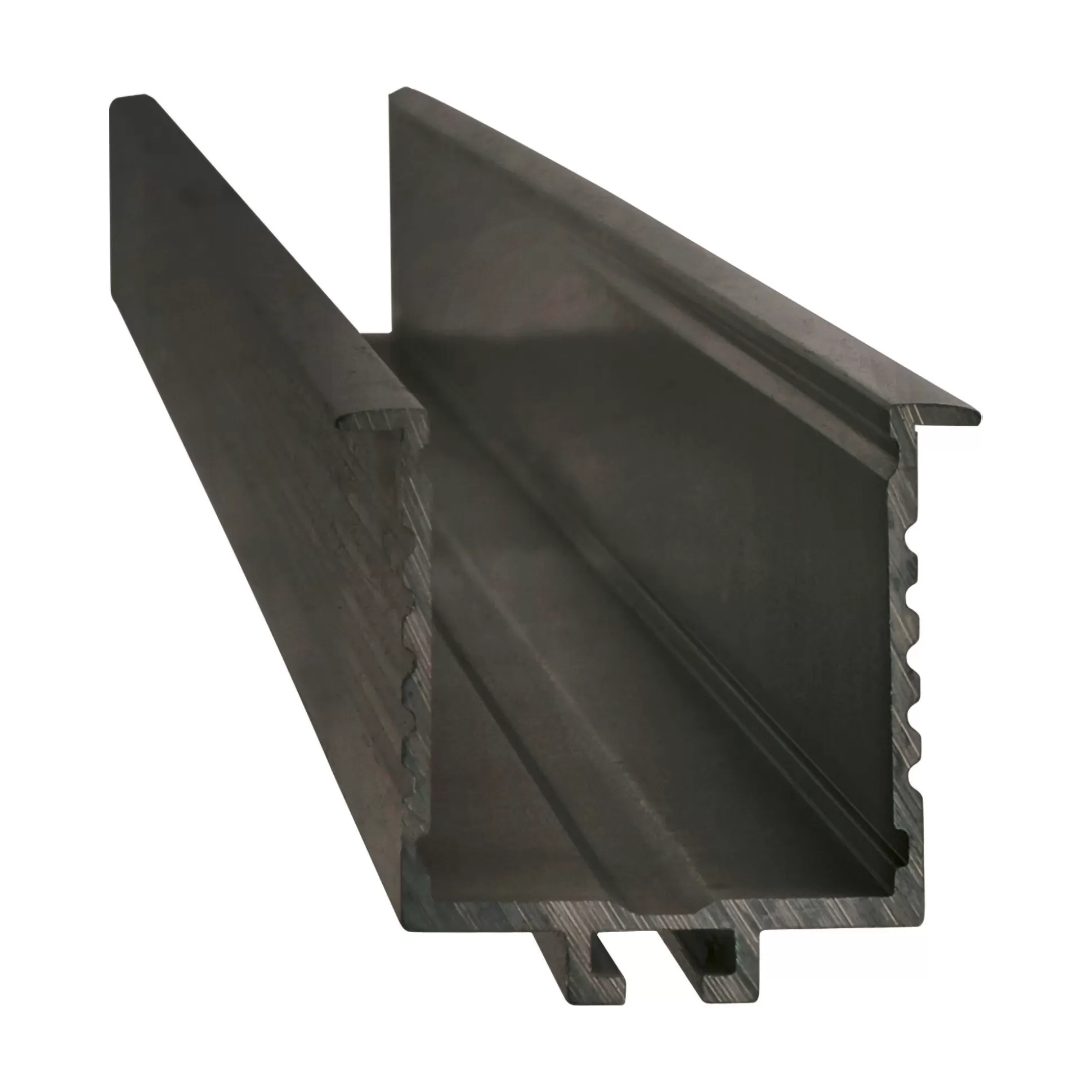 Dmora Striscie Led<Striscia Led VISION TRIM PROFILO 2000 mm BK, 200 x 4 x h3 cm,
