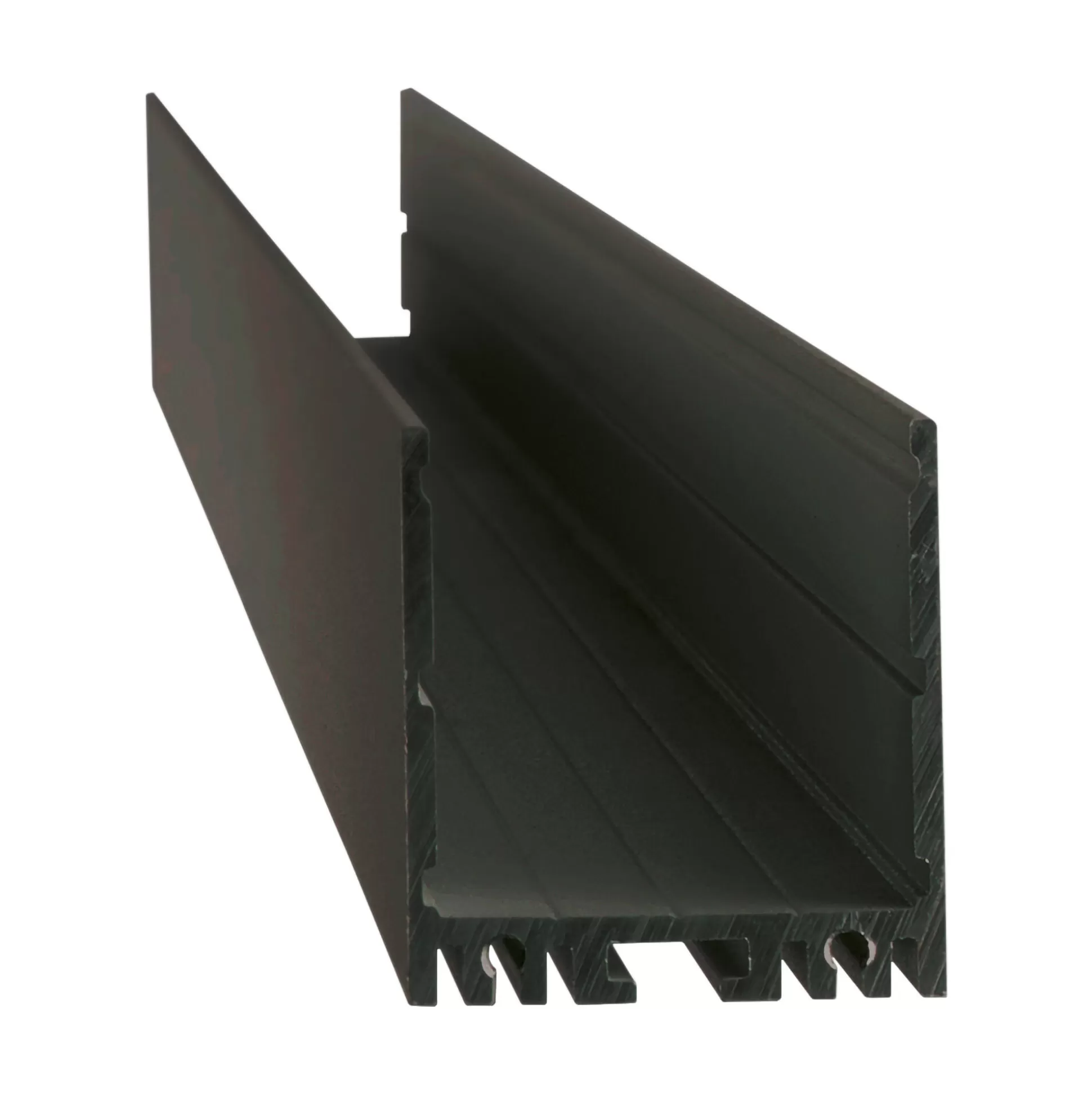 Dmora Striscie Led<Striscia Led VISION TRIMLESS PROFILO 2000 mm BK, 200 x 4 x h4 cm,