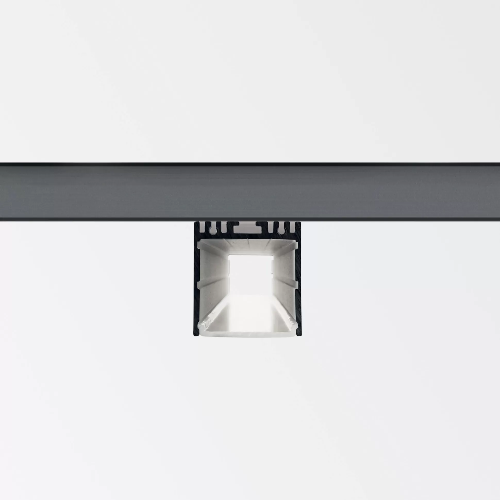 Dmora Striscie Led<Striscia Led VISION TRIMLESS PROFILO 3000 mm BK, 300 x 4 x h4 cm,