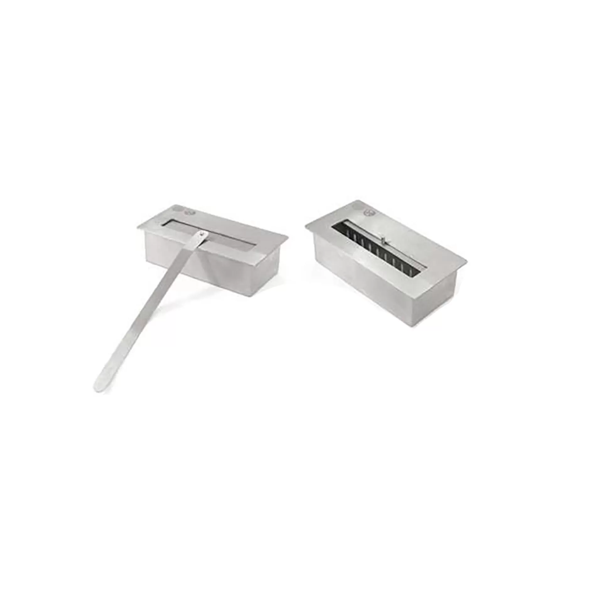 Dmora Camini A Bioetanolo<Stufa a bioetanolo Appiano, 50x27 h80 cm, Bianco e Nero