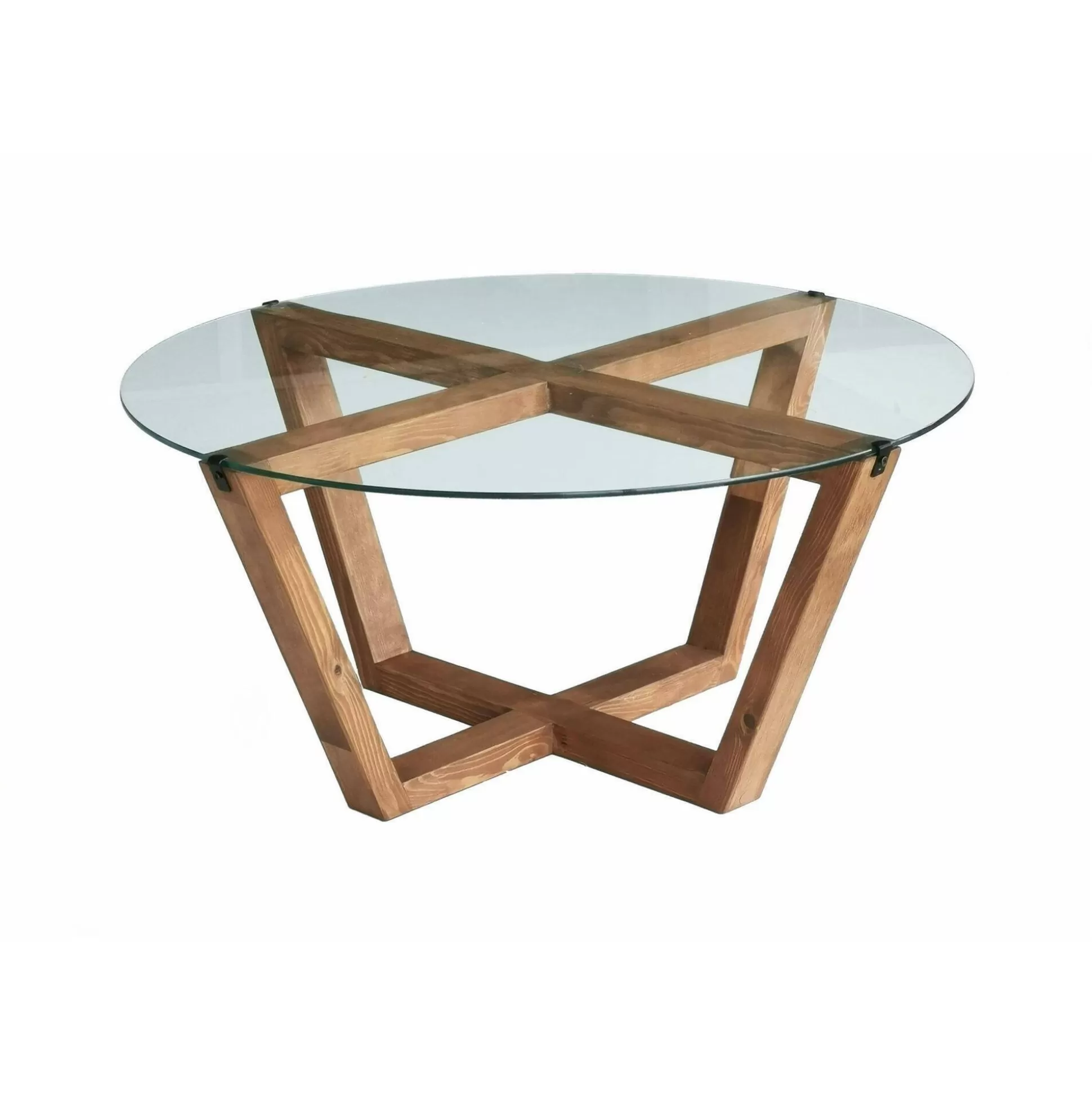 Dmora Tavolini Da Salotto<Tavolino da salotto Agatha, 75x75h35 cm,