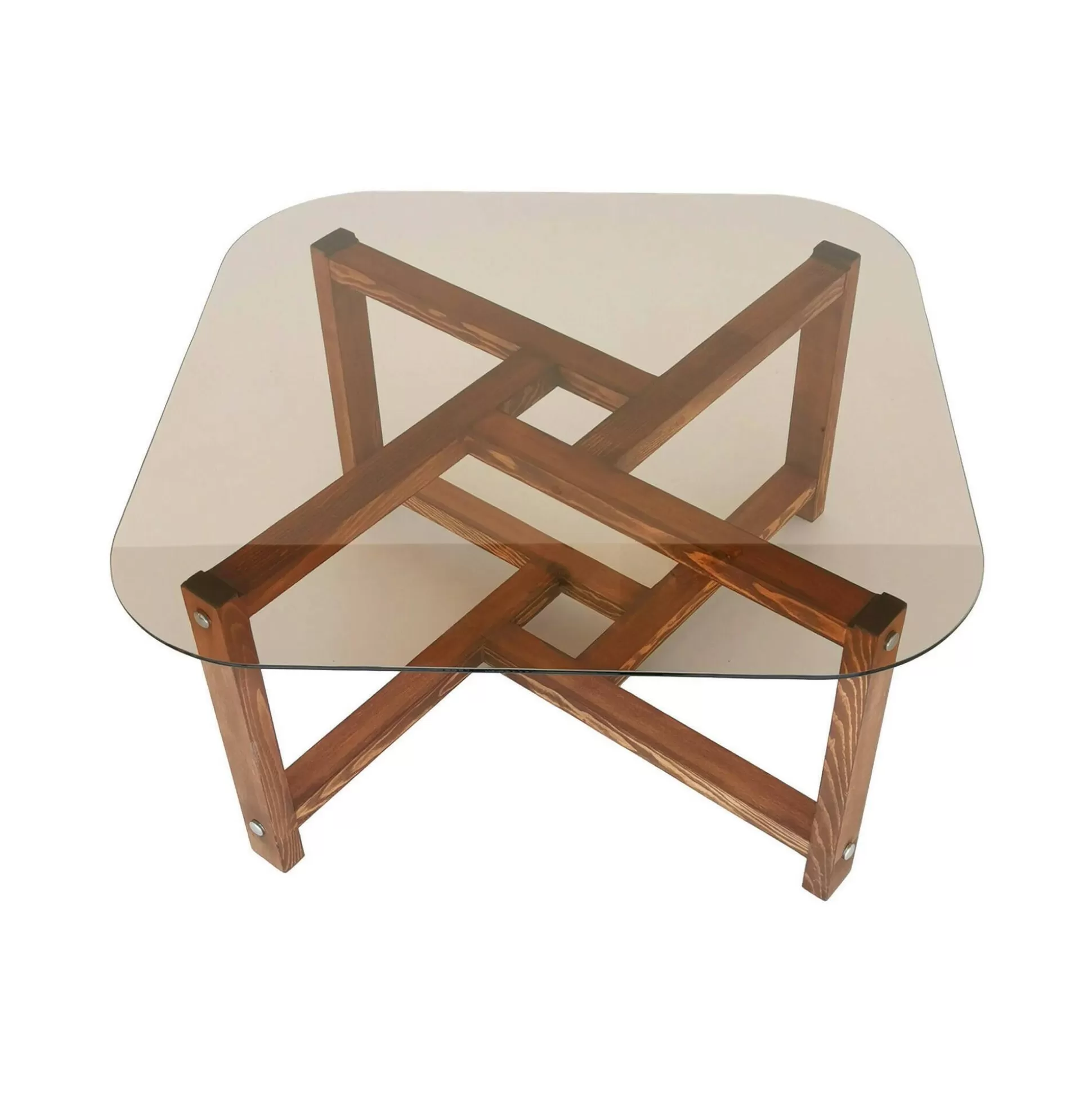 Dmora Tavolini Da Salotto<Tavolino da salotto Aurano, 80x80h40 cm,