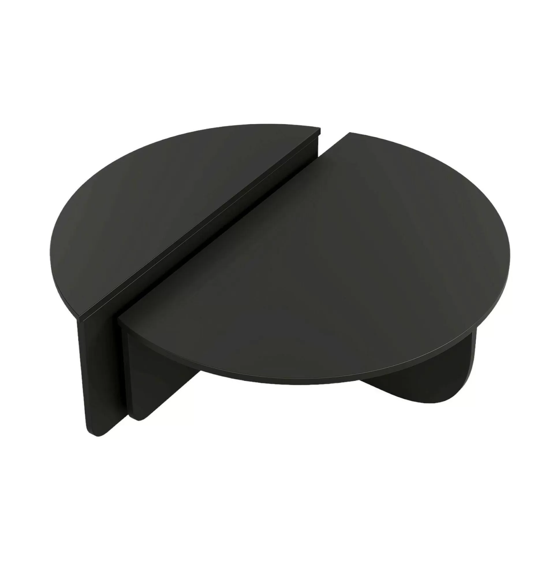 Dmora Tavolini Da Salotto<Tavolino da salotto Azim, 90x90h35 cm,