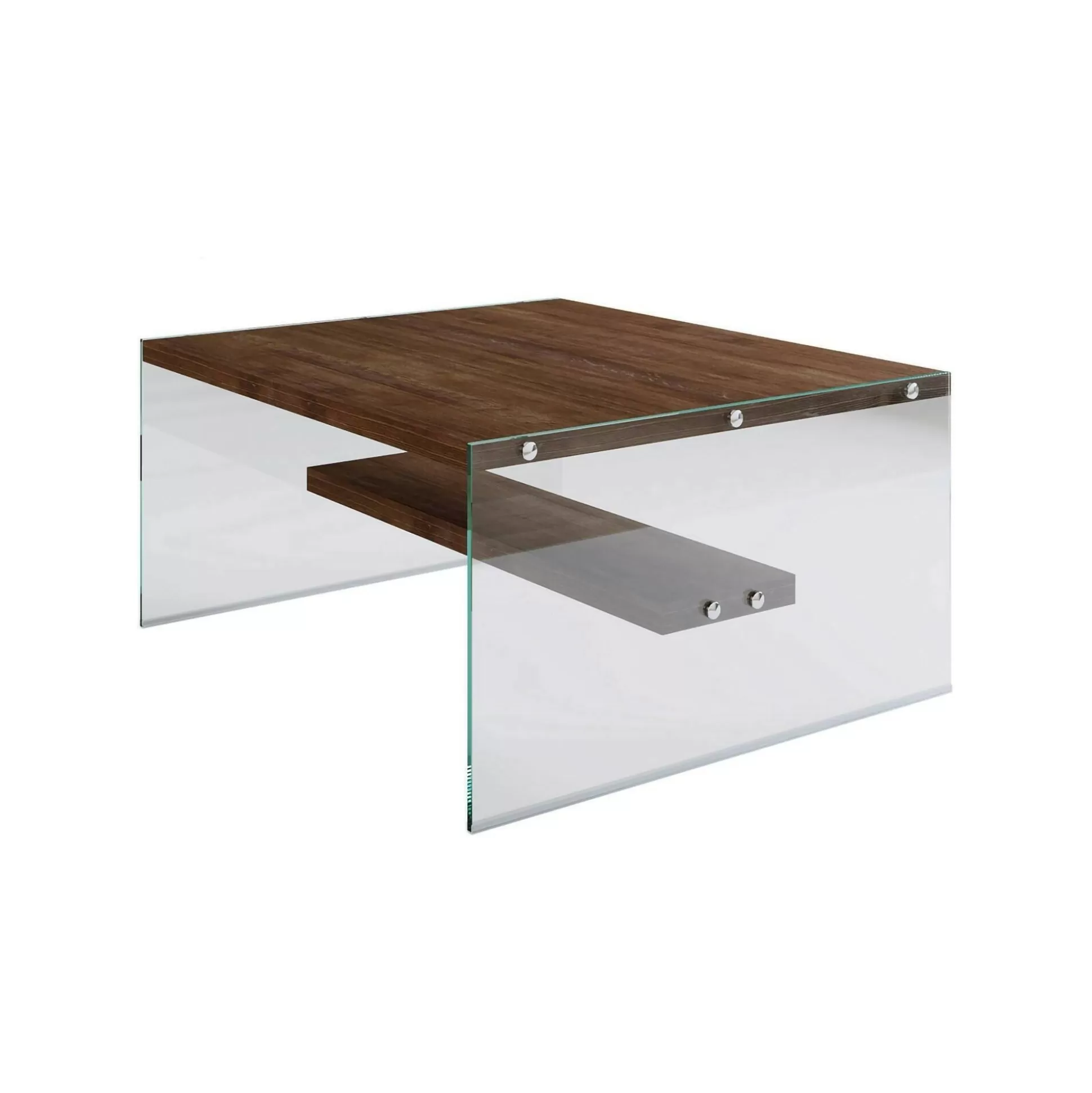 Dmora Tavolini Da Salotto<Tavolino da salotto Barcis, 75x75h40 cm,