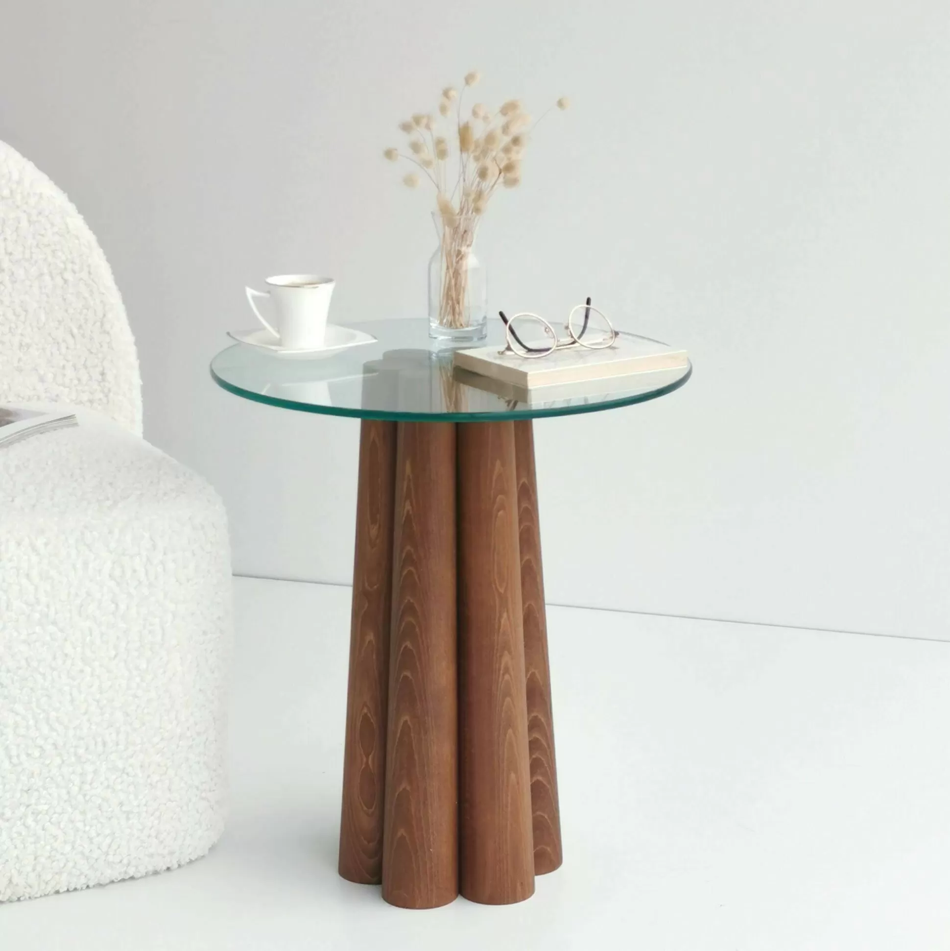 Dmora Tavolini Da Salotto<Tavolino da salotto Brasilia, 45x50h50 cm,