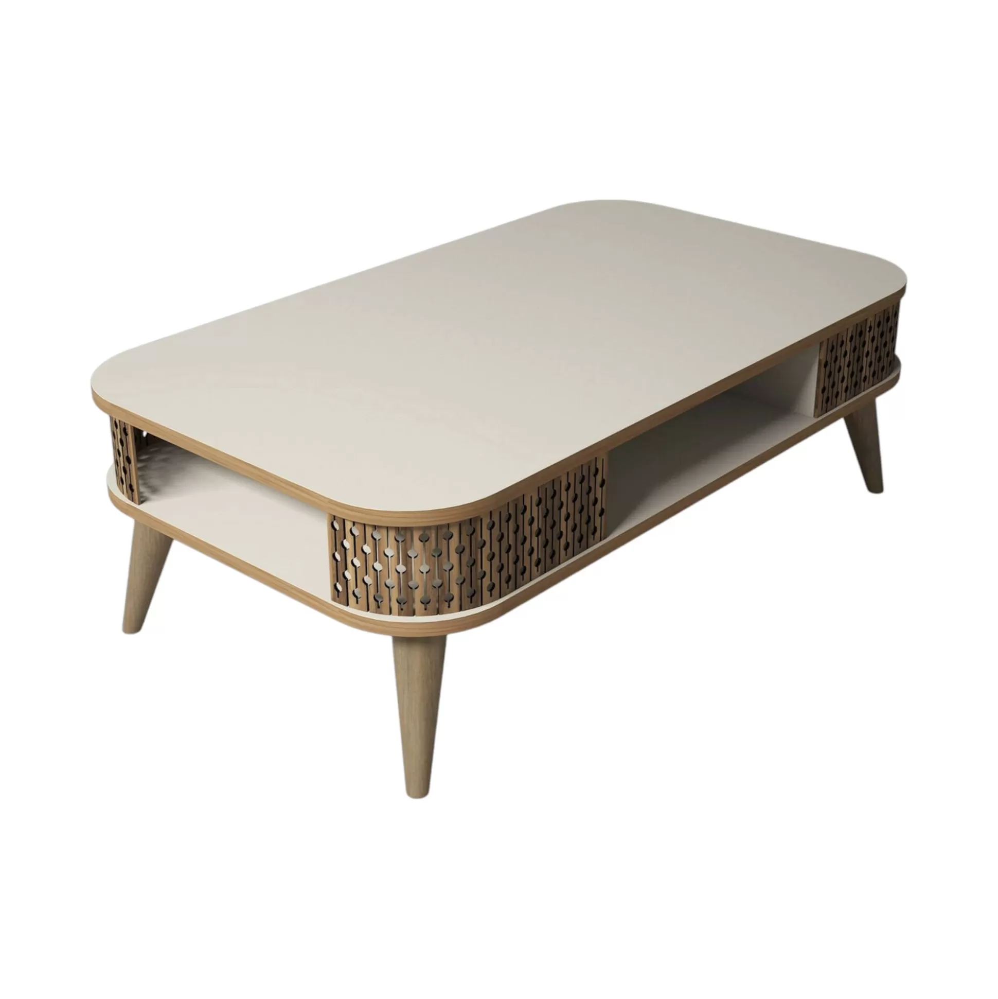 Dmora Tavolini Da Salotto<Tavolino da salotto Dkeramitsi, 105x60 h35 cm,