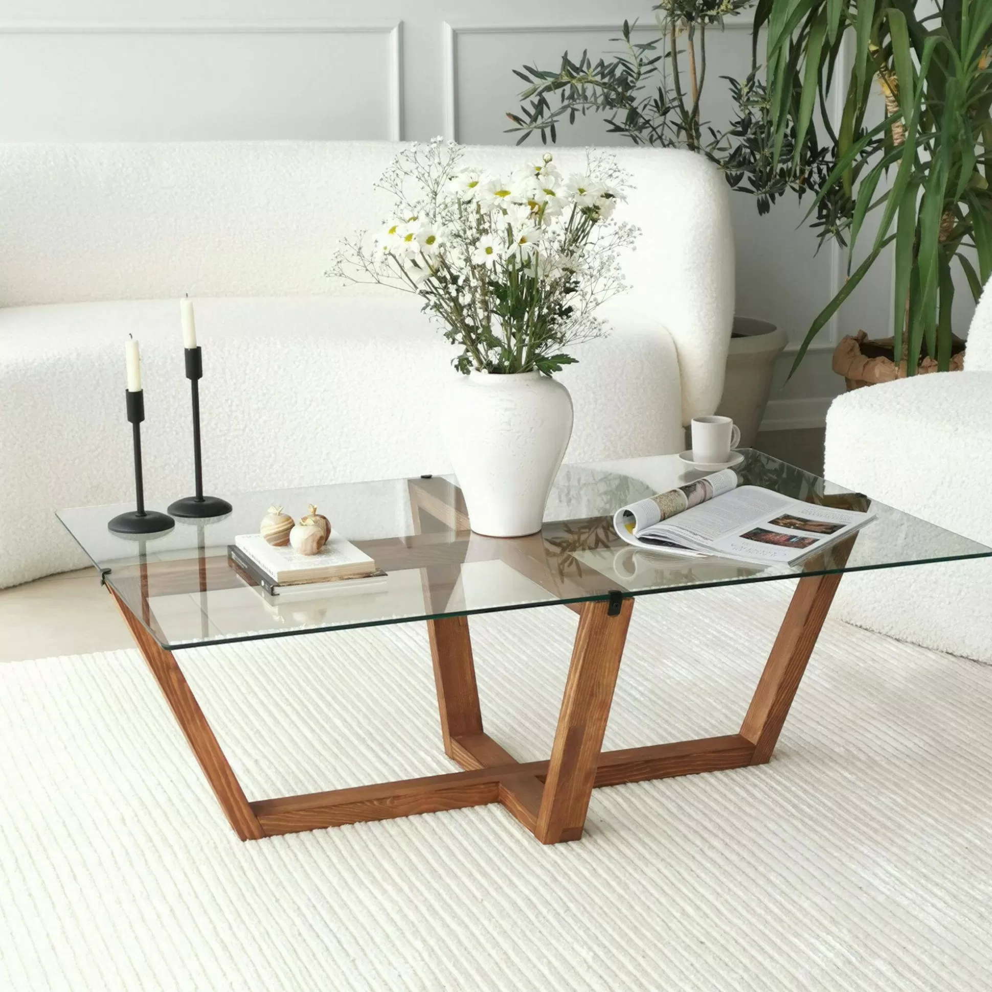 Dmora Tavolini Da Salotto<Tavolino da salotto Dliveran, 105x65h35 cm,