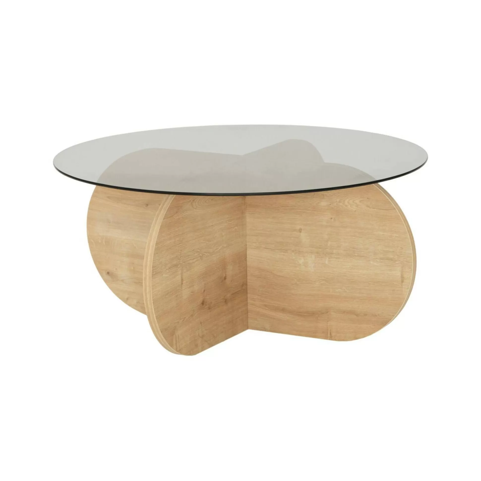 Dmora Tavolini Da Salotto<Tavolino da salotto Doliveir, 75x75h35 cm,