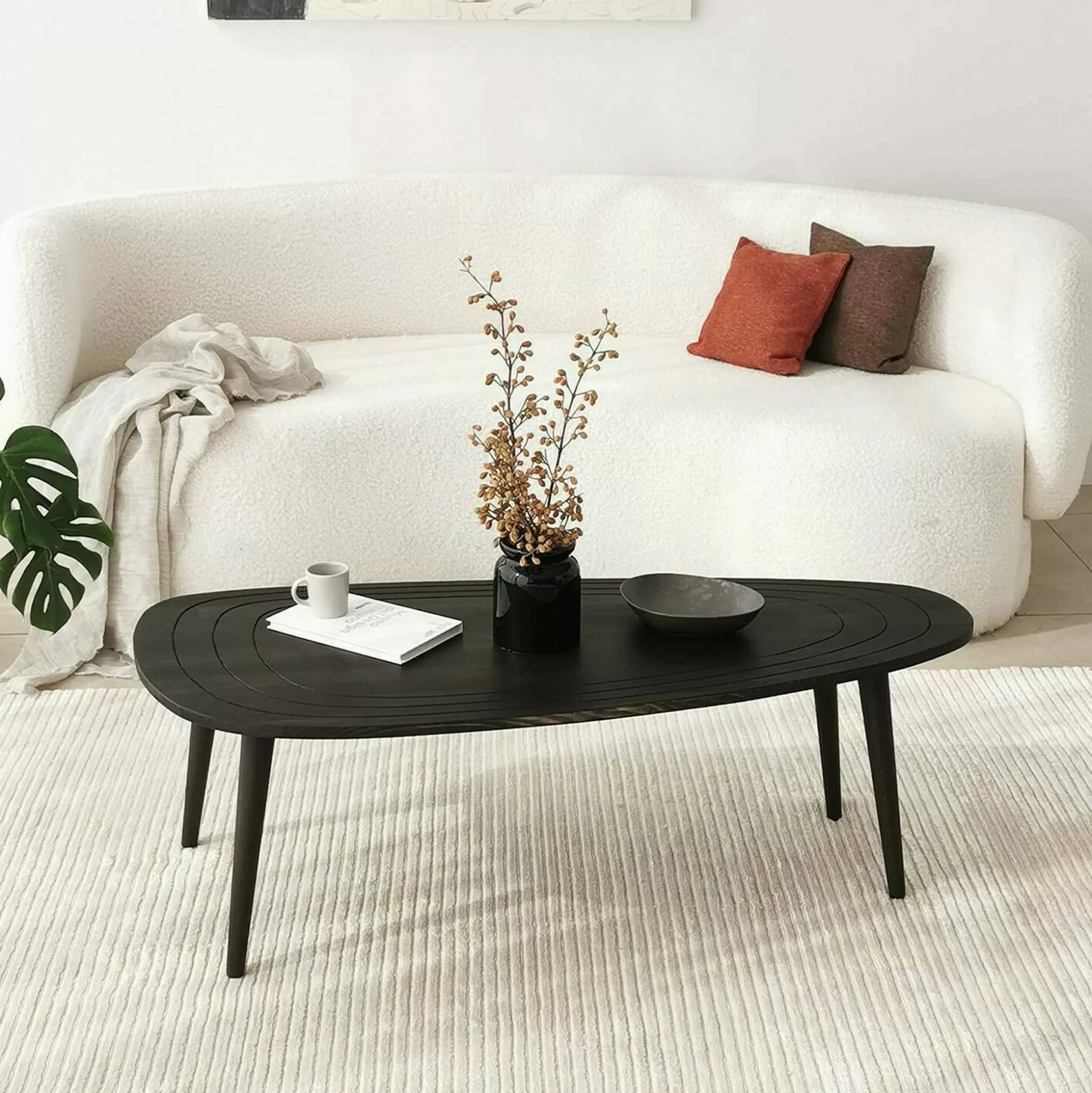 Dmora Tavolini Da Salotto<Tavolino da salotto Eugenia, 115x50h38 cm,