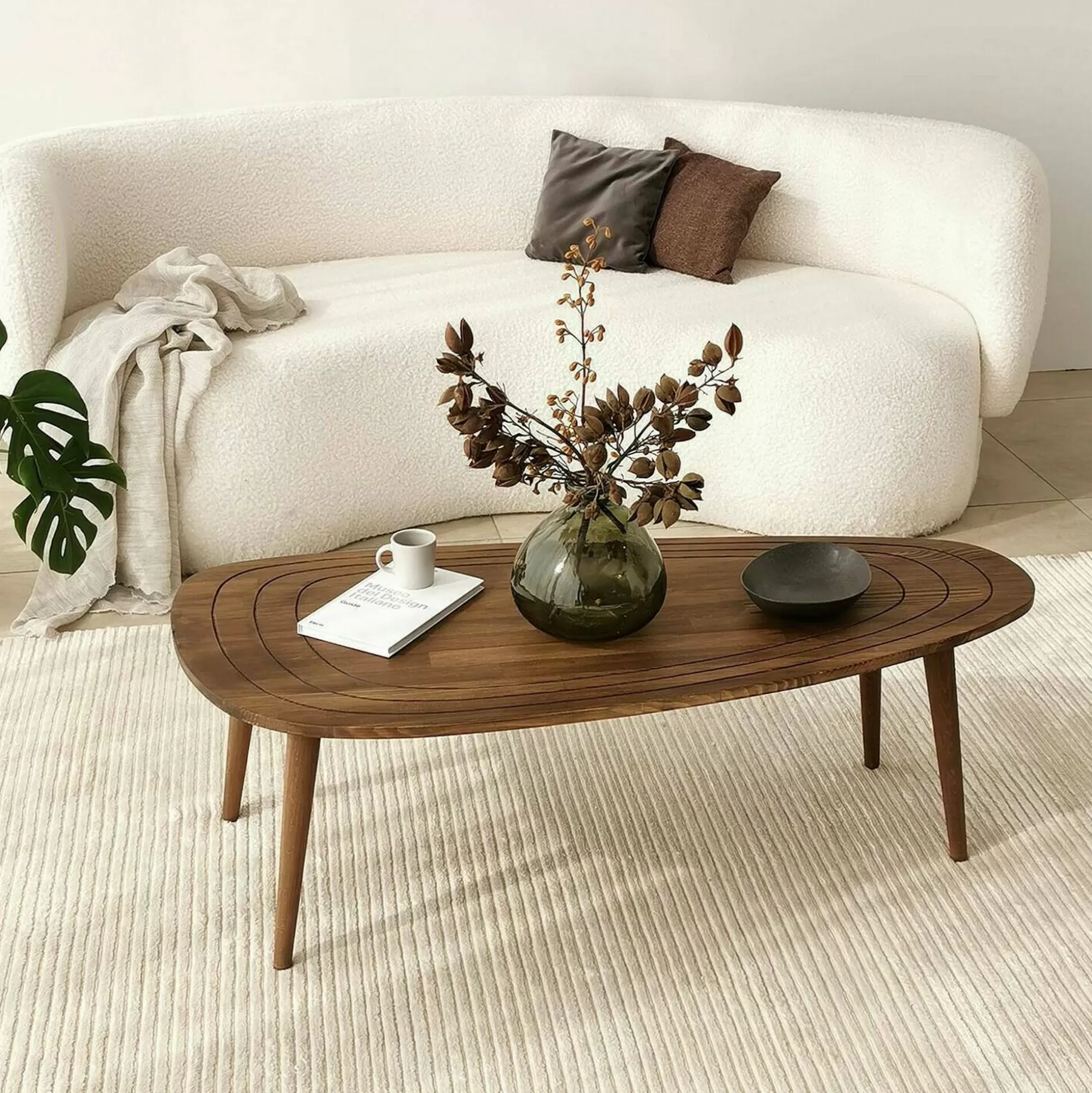 Dmora Tavolini Da Salotto<Tavolino da salotto Eugenia, 115x50h38 cm,