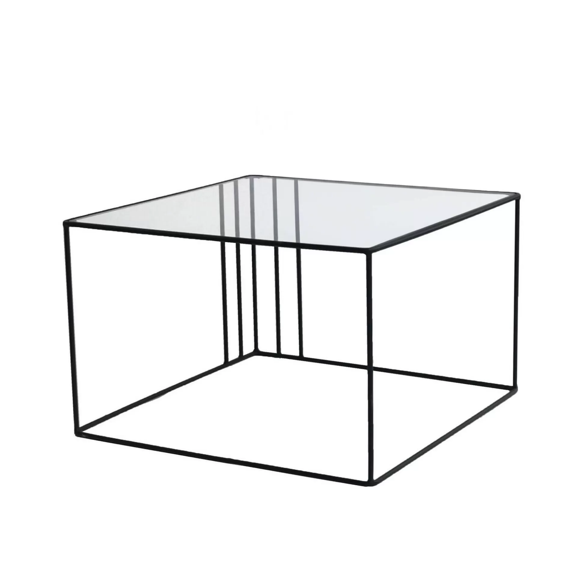 Dmora Tavolini Da Salotto<Tavolino da salotto Giacinta, 55x55h36 cm,