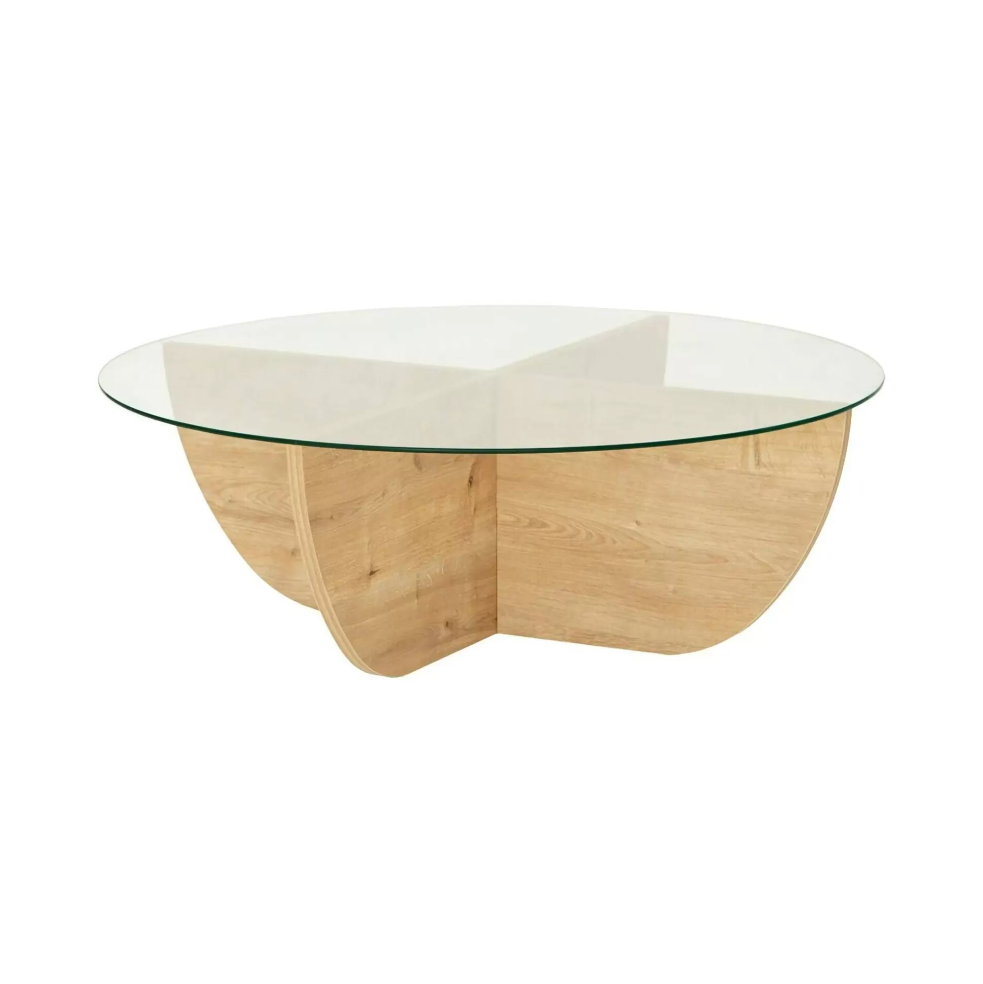 Dmora Tavolini Da Salotto<Tavolino da salotto Jolanda, 90x90h30 cm,