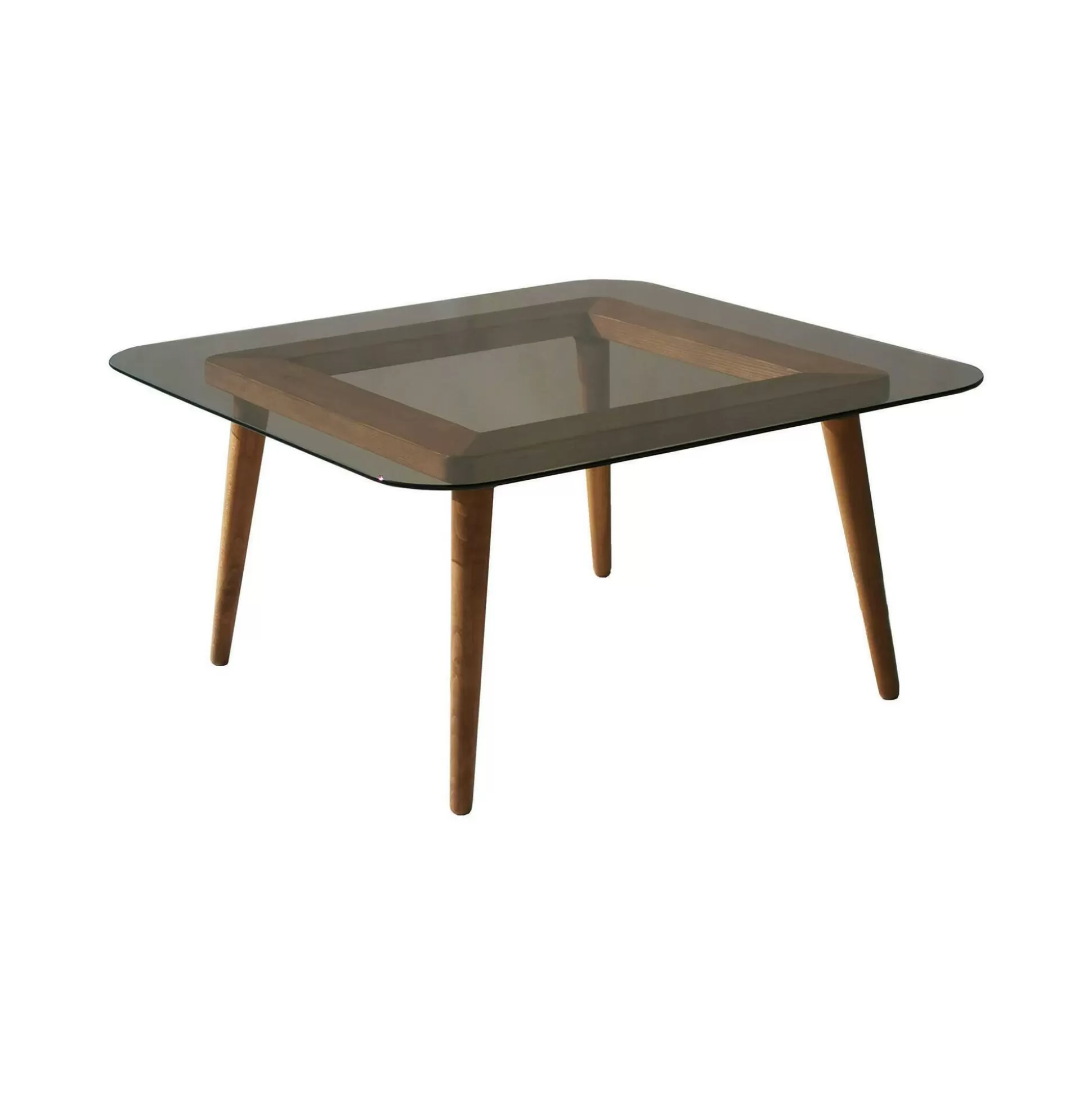 Dmora Tavolini Da Salotto<Tavolino da salotto Mezzagno, 80x80h40 cm,