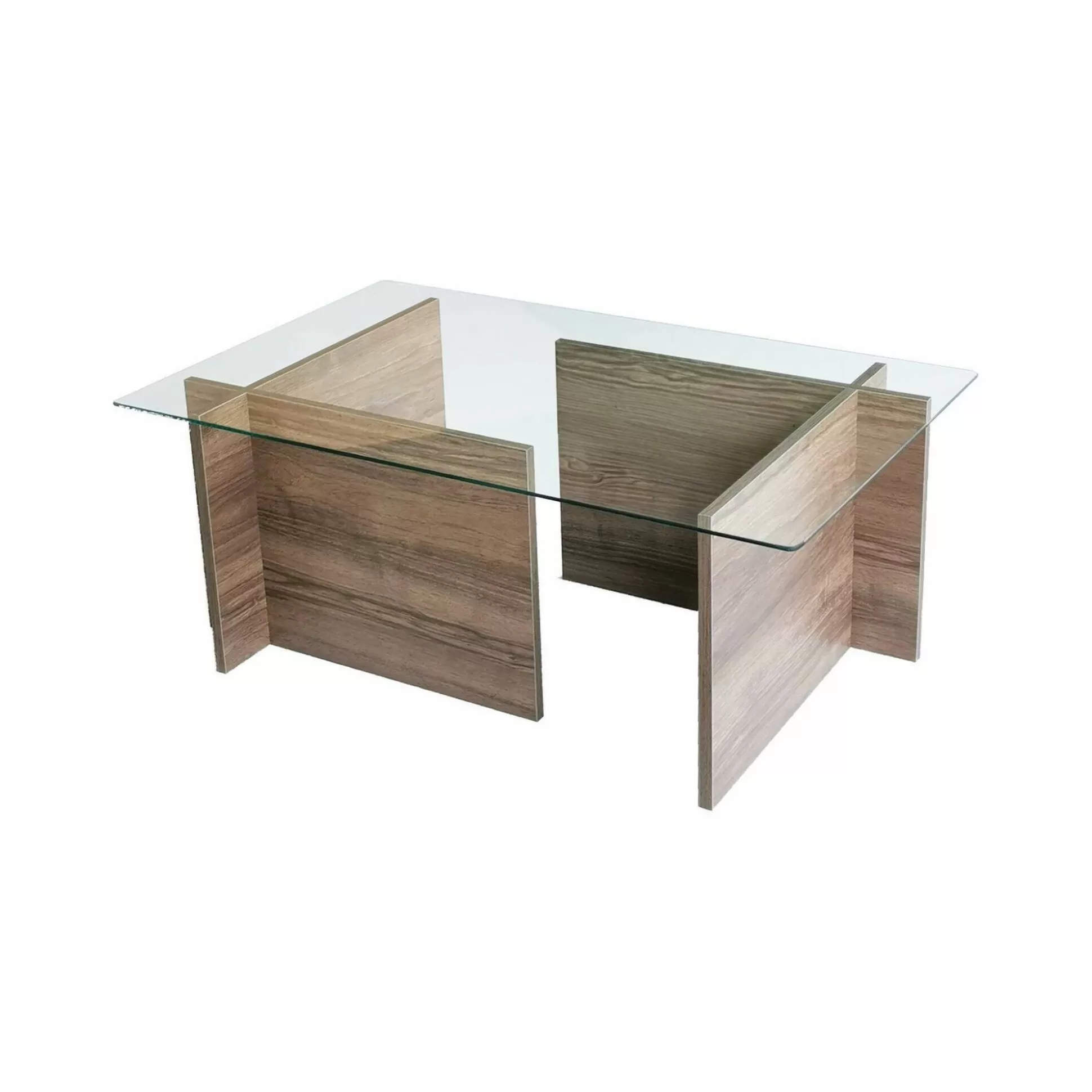 Dmora Tavolini Da Salotto<Tavolino da salotto Teti, 105x65h40 cm,