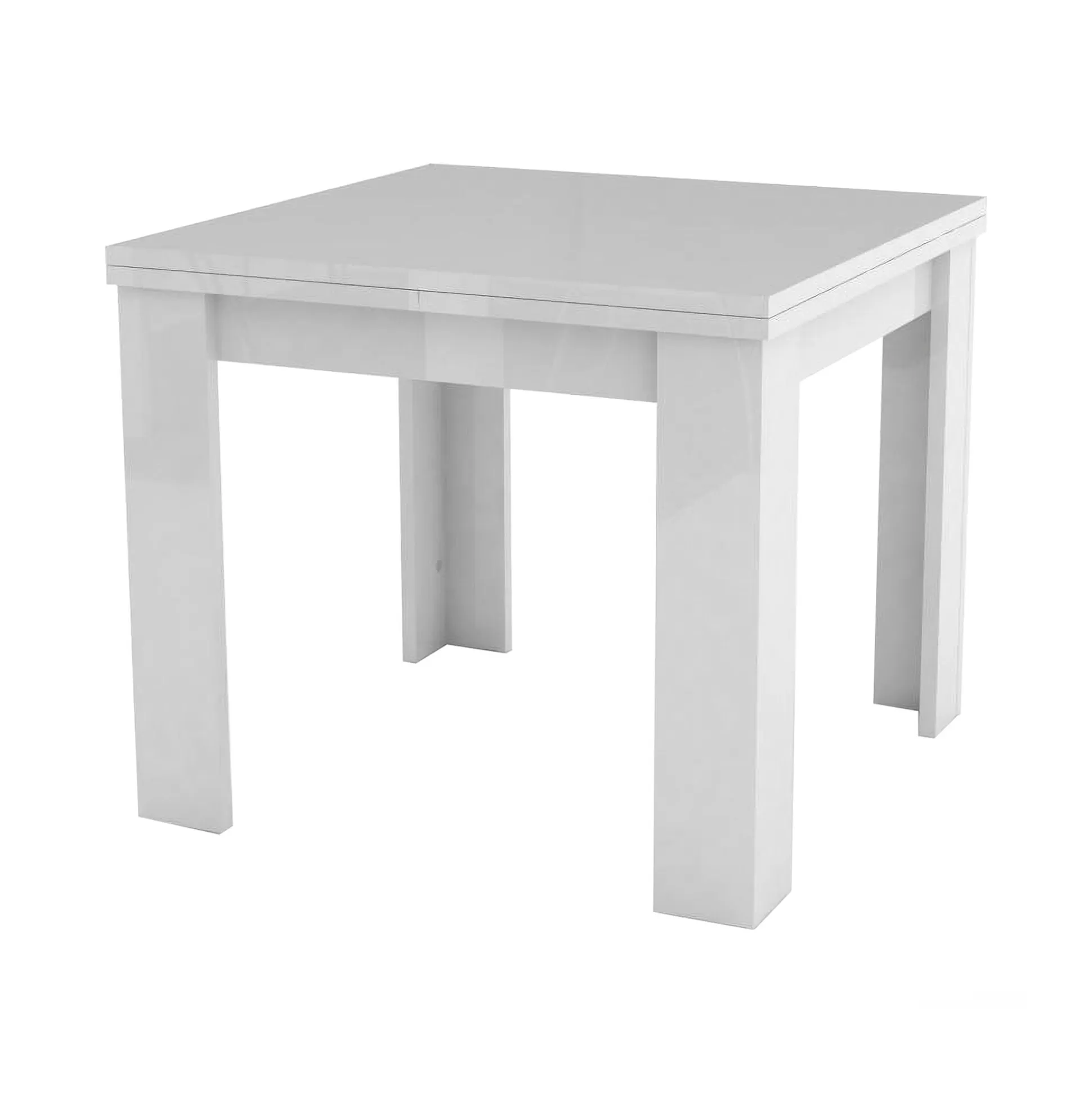 Dmora Tavoli Allungabili<Tavolo allungabile Airin, cm 90x90h75,