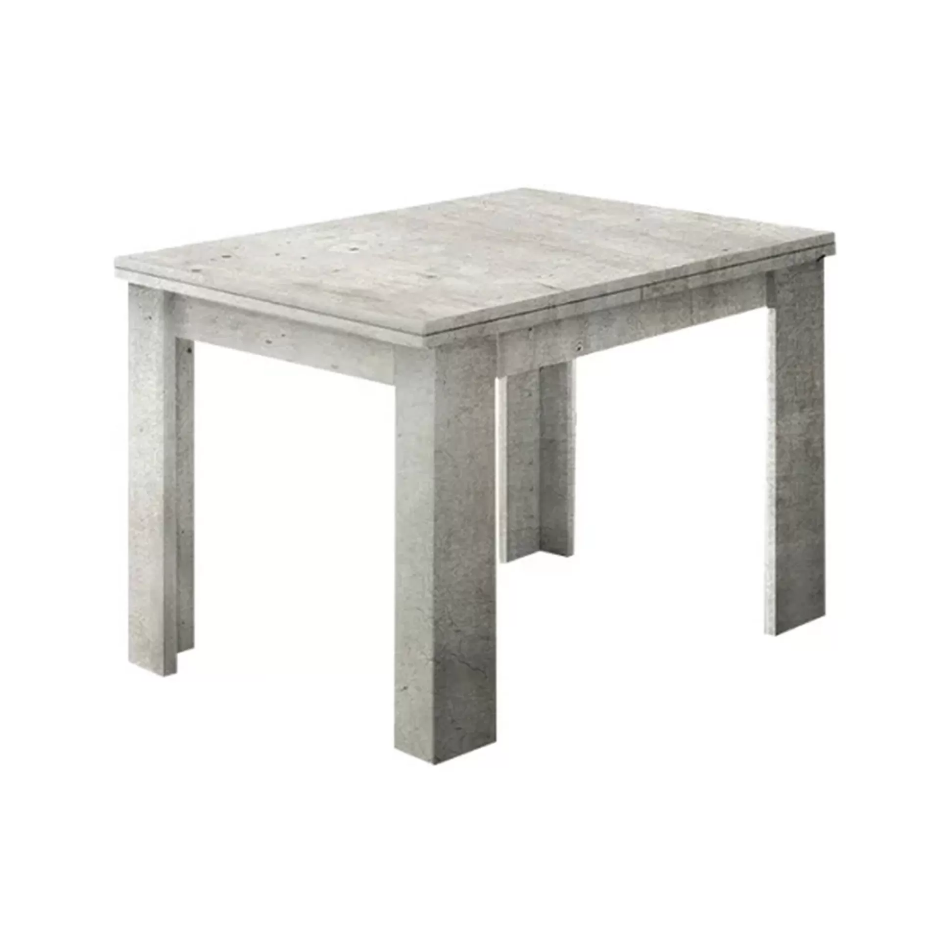 Dmora Tavoli Allungabili<Tavolo allungabile Airin, cm 90x90h75,