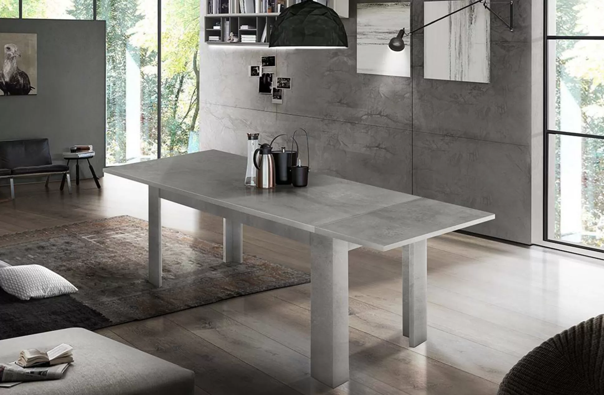 Dmora Tavoli Allungabili<Tavolo allungabile Dkayod, cm 120/170x90h75,