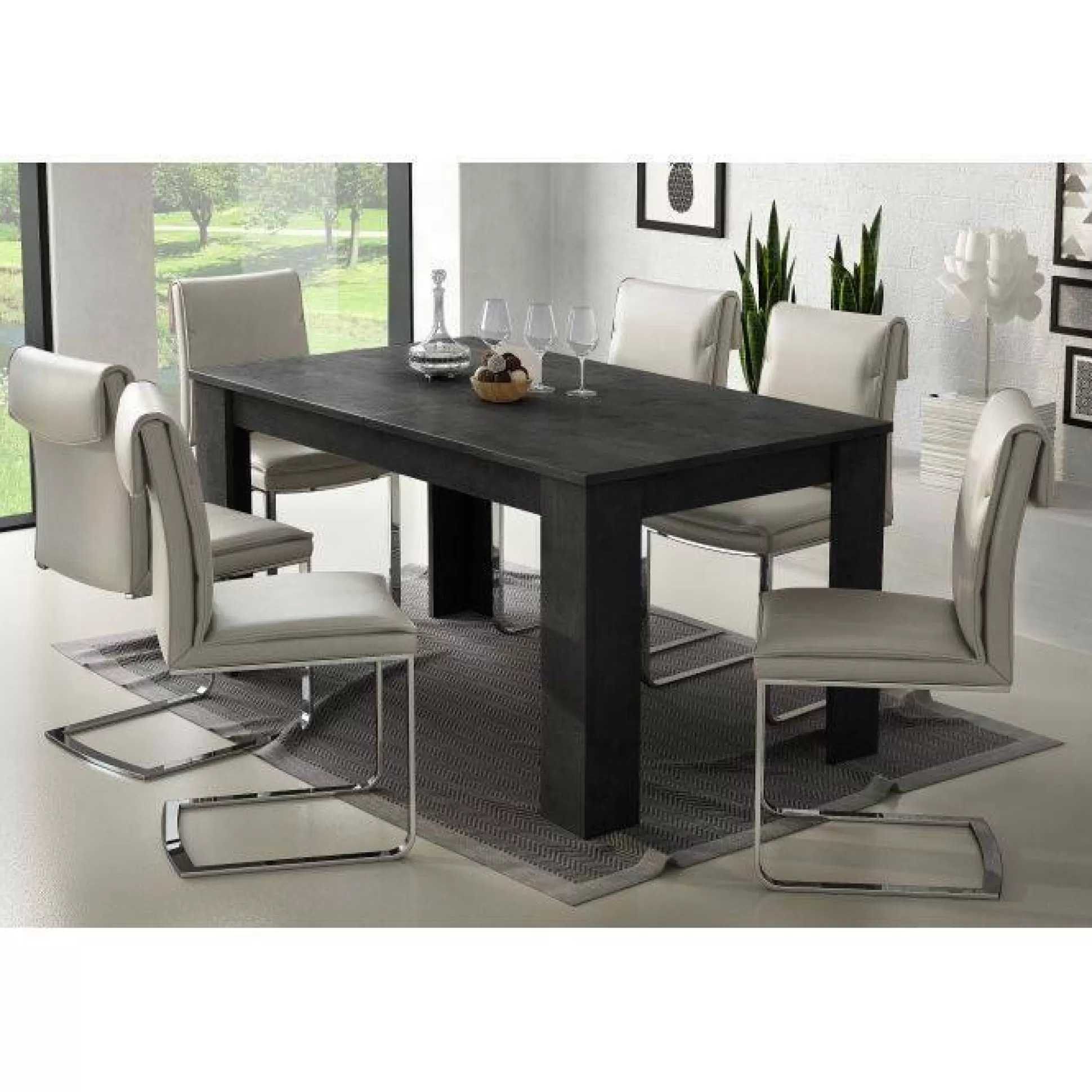 Dmora Tavoli Allungabili<Tavolo allungabile Dpanic, 160/220x88h75 cm,