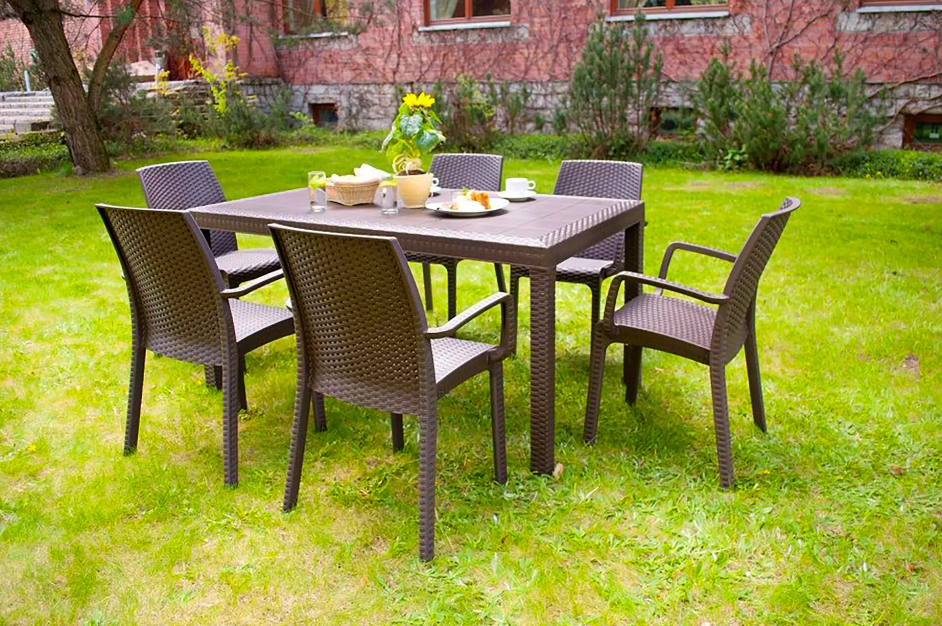 Dmora Tavoli Da Esterno<Tavolo da esterno Adila, 150x90h74 cm,