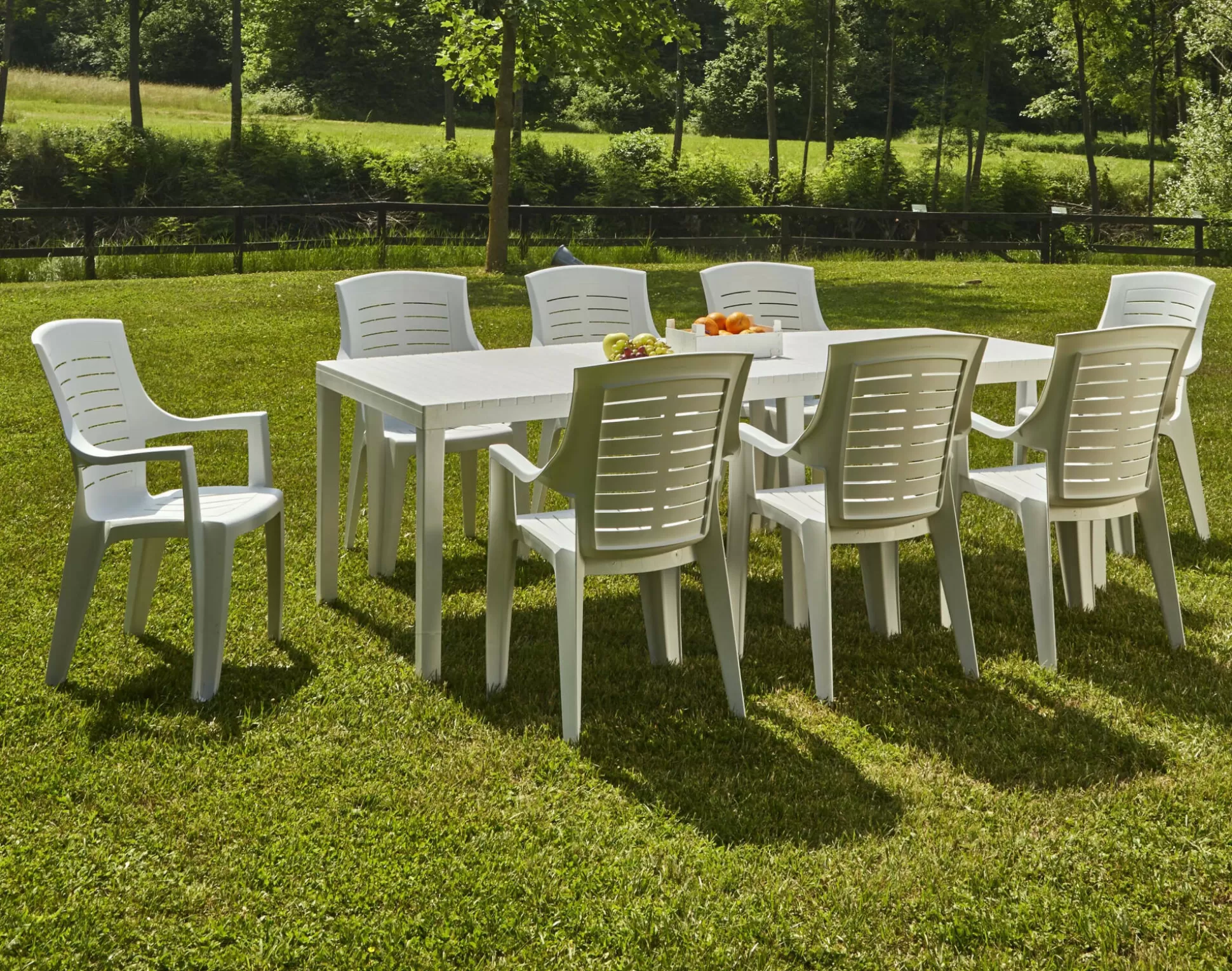 Dmora Tavoli Da Esterno<Tavolo da esterno Arabesch, 150x90h72 cm,
