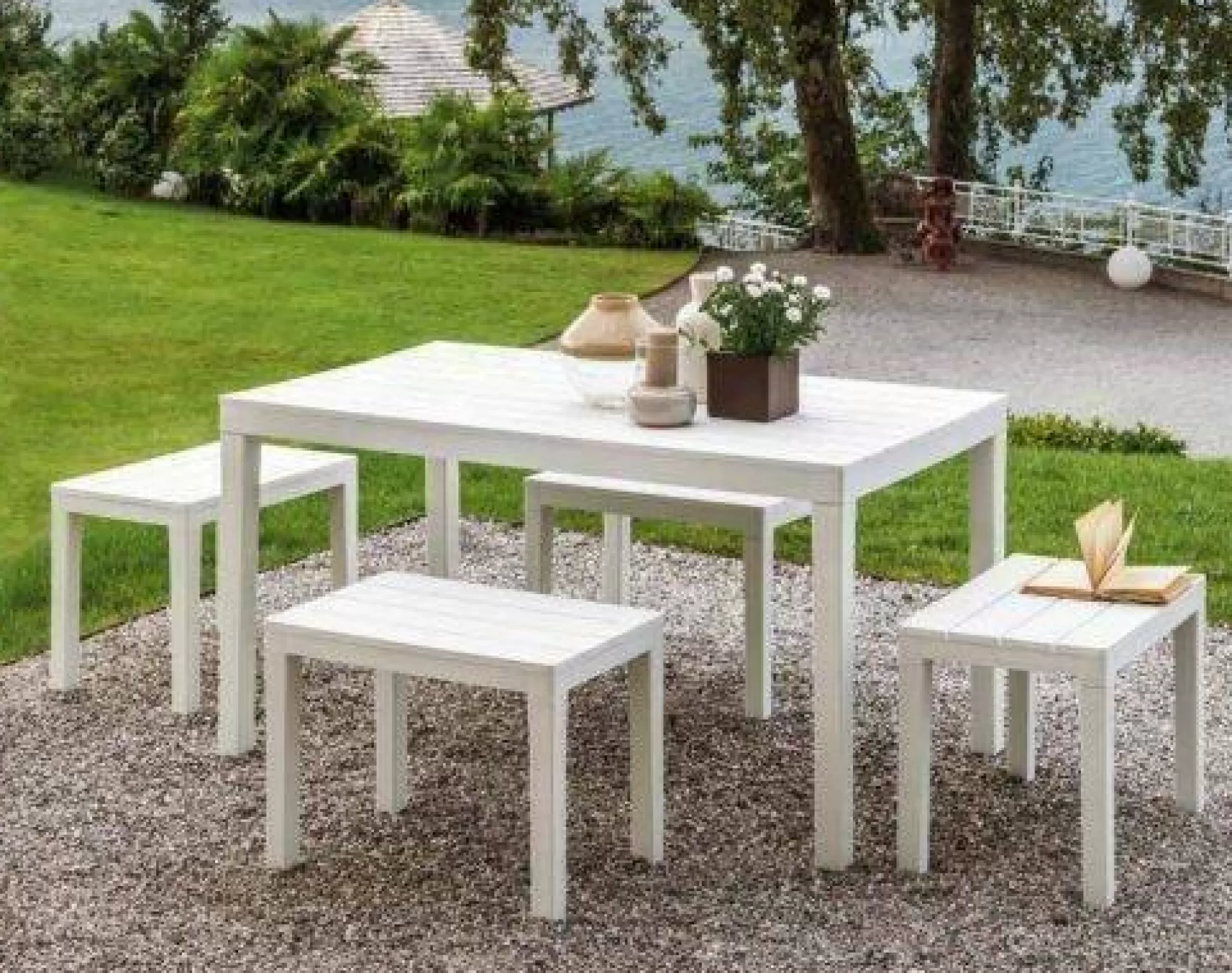 Dmora Tavoli Da Esterno<Tavolo da esterno Asar, 138x78h72 cm,