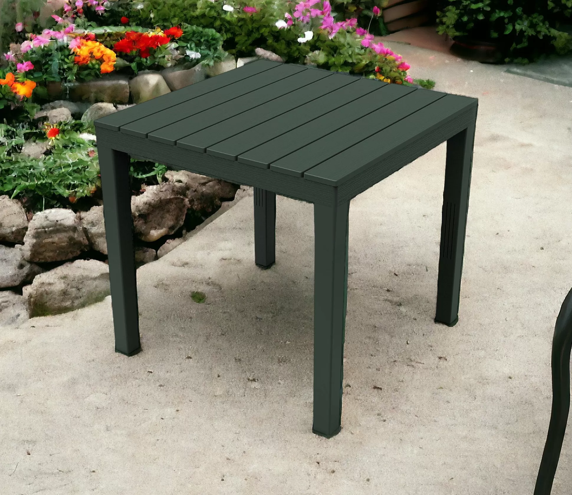Dmora Tavoli Da Esterno<Tavolo da esterno Vo, 78x78h72 cm,
