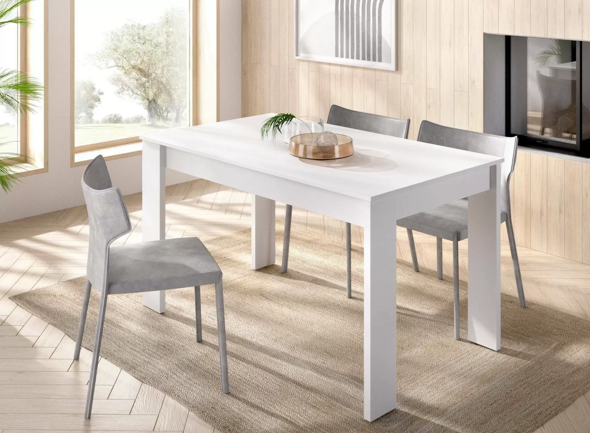 Dmora Tavoli Fissi<Tavolo fisso Alois, 139x81h77 cm,