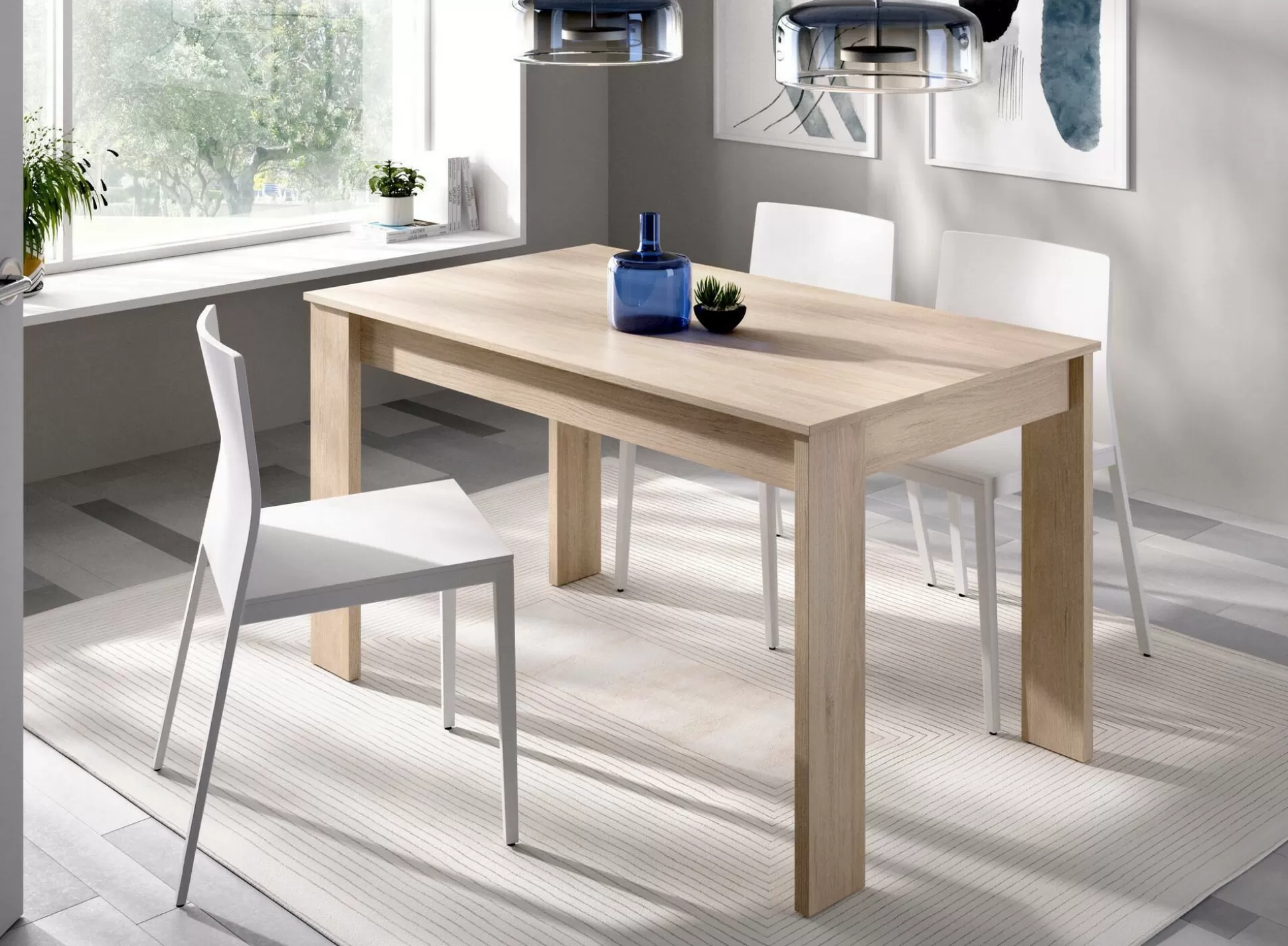 Dmora Tavoli Fissi<Tavolo fisso Alois, 139x81h77 cm,