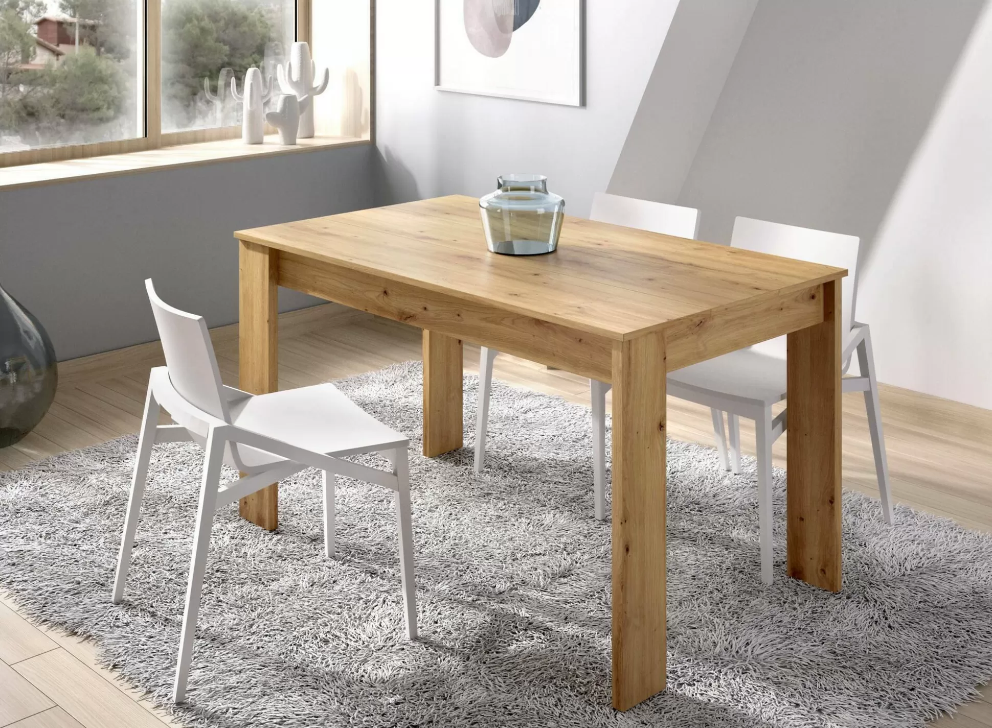 Dmora Tavoli Fissi<Tavolo fisso Alois, 139x81h77 cm,