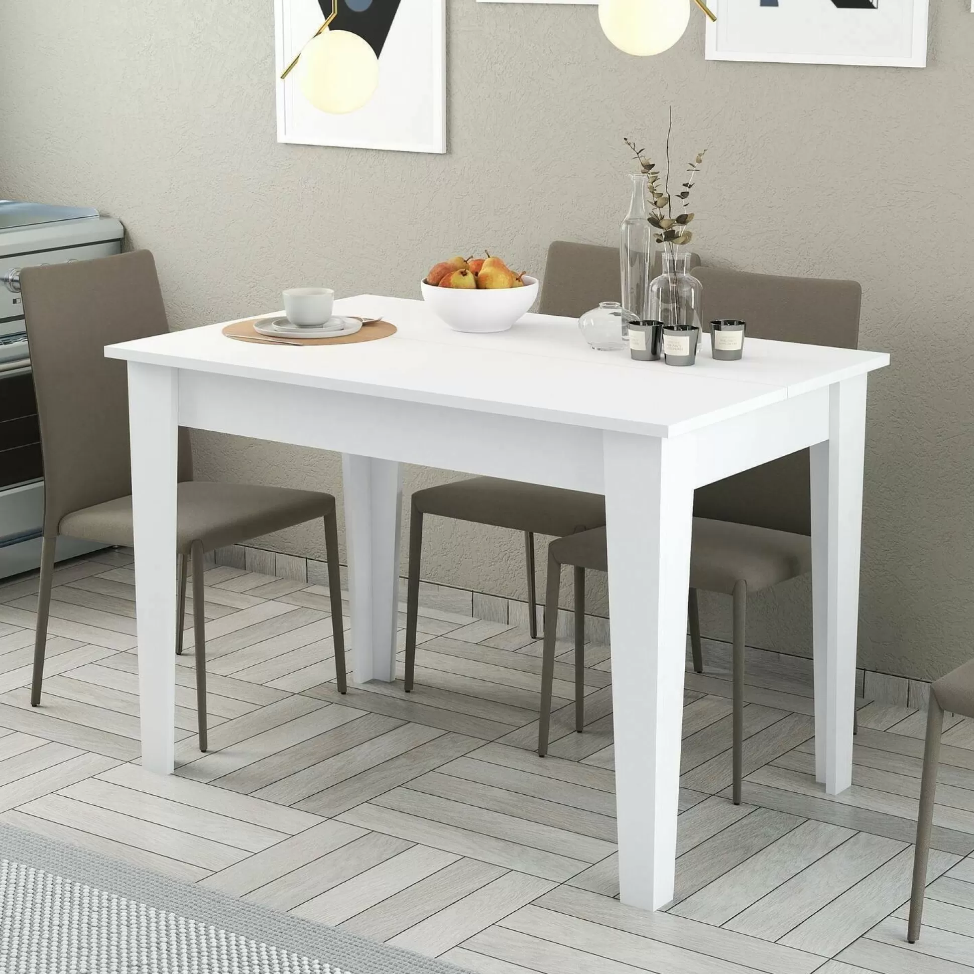 Dmora Tavoli Fissi<Tavolo fisso Dpanzanat, 110x72 h75 cm,
